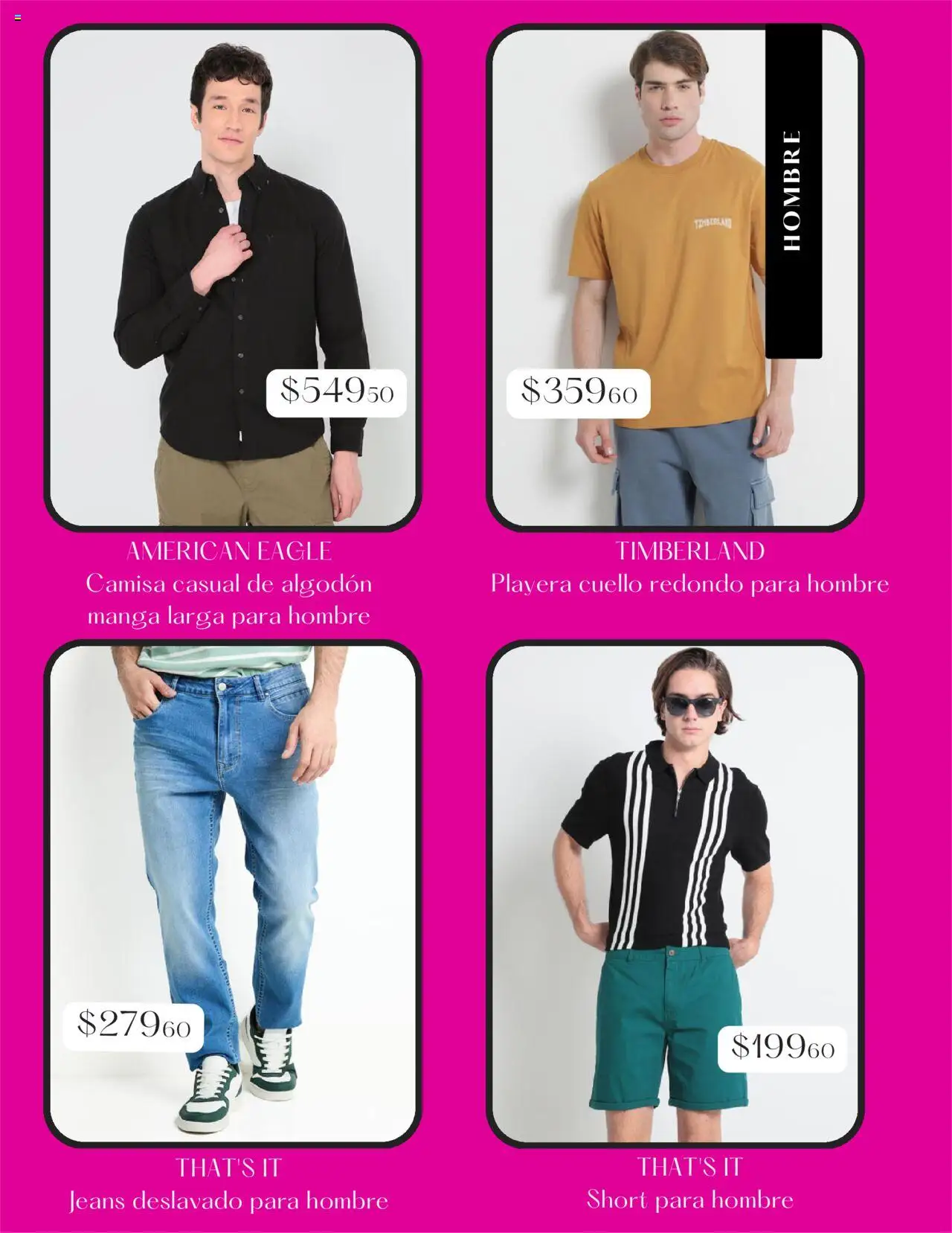Nuevas ofertas de Liverpool válidas en toda la República Mexicana desde el 01.08.2025. ¡Encuentra las mejores ofertas en Liverpool - Catálogo Verano! | Página: 5 | Productos: Camisa, Manga, Algodón, Short