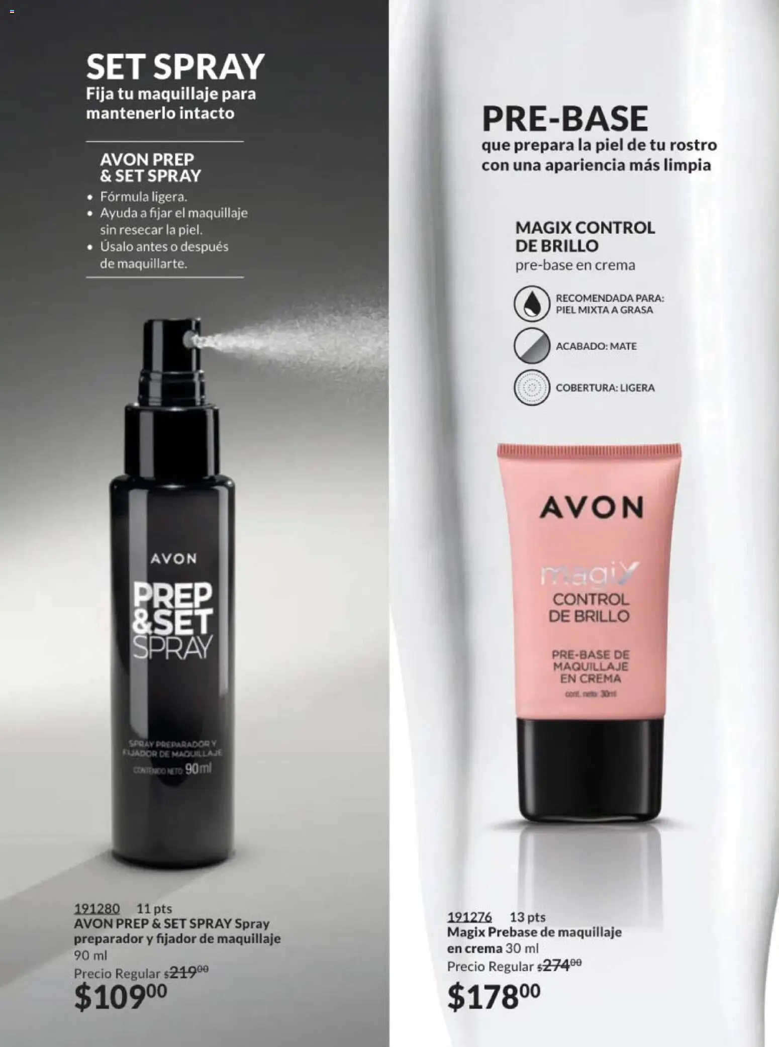 Nuevas ofertas de AVON válidas en toda la República Mexicana desde el 10.01.2026. ¡Encuentra las mejores ofertas en AVON campaña 2 2026! | Página: 106 | Productos: Crema, Fijador, Brillo, Mate