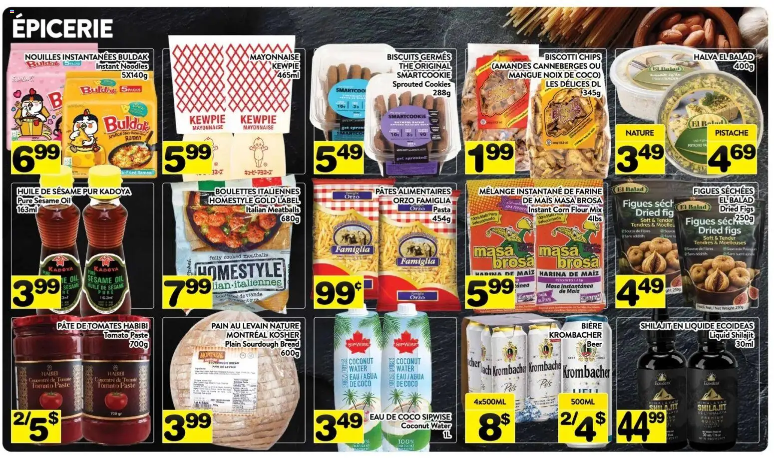 Pa Supermarché flyer valid from 02.03.2026 | Page: 5 | Products: Noodles, Chips, Oil, Bread