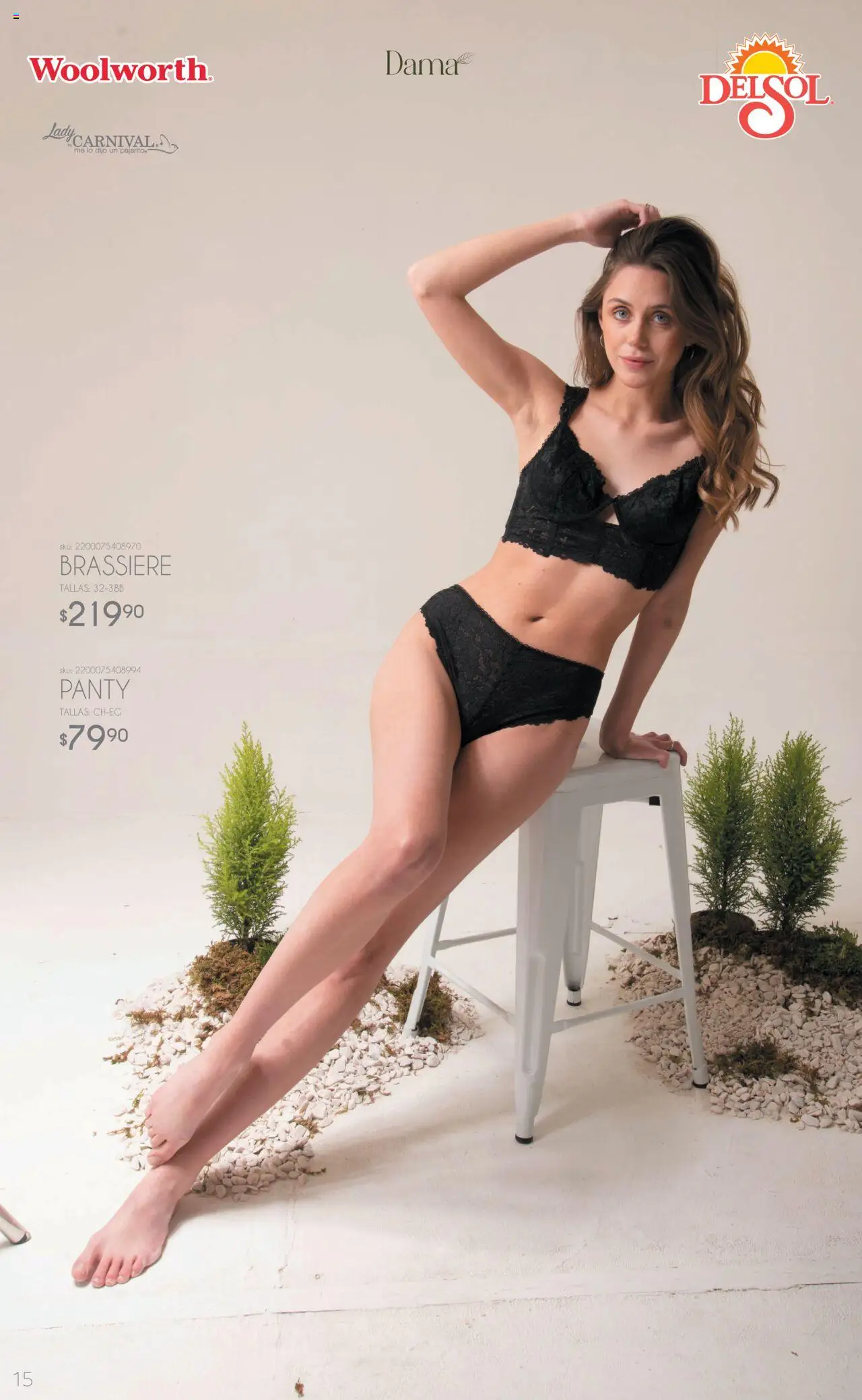 Nuevas ofertas de Del Sol y Woolworth válidas en toda la República Mexicana desde el 02.10.2025. ¡Encuentra las mejores ofertas en Del Sol y Woolworth - Catálogo Luce El Otoño! | Página: 15 | Productos: Tenis, Camisa