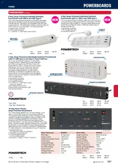 Preview of Jaycar Engineering & Scientific Catalogue 2025/2026  - valid from 09.07.2025 | Page: 357 | Products: Socket, Phone, Usb, Tools