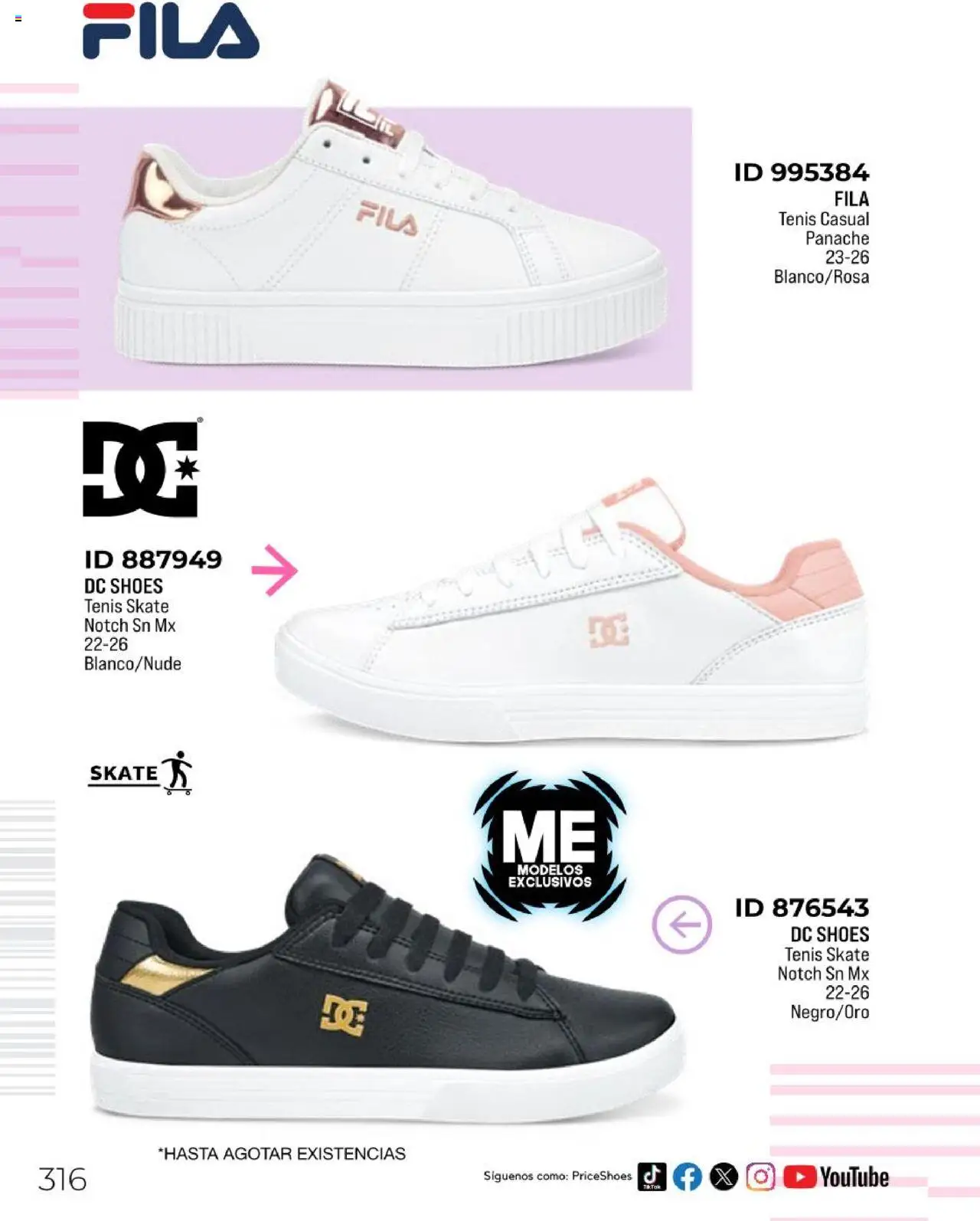 Nuevas ofertas de Price Shoes válidas en toda la República Mexicana desde el 05.05.2025. ¡Encuentra las mejores ofertas en Price Shoes catálogo Todo En 1 2025! | Página: 314 | Productos: Tenis