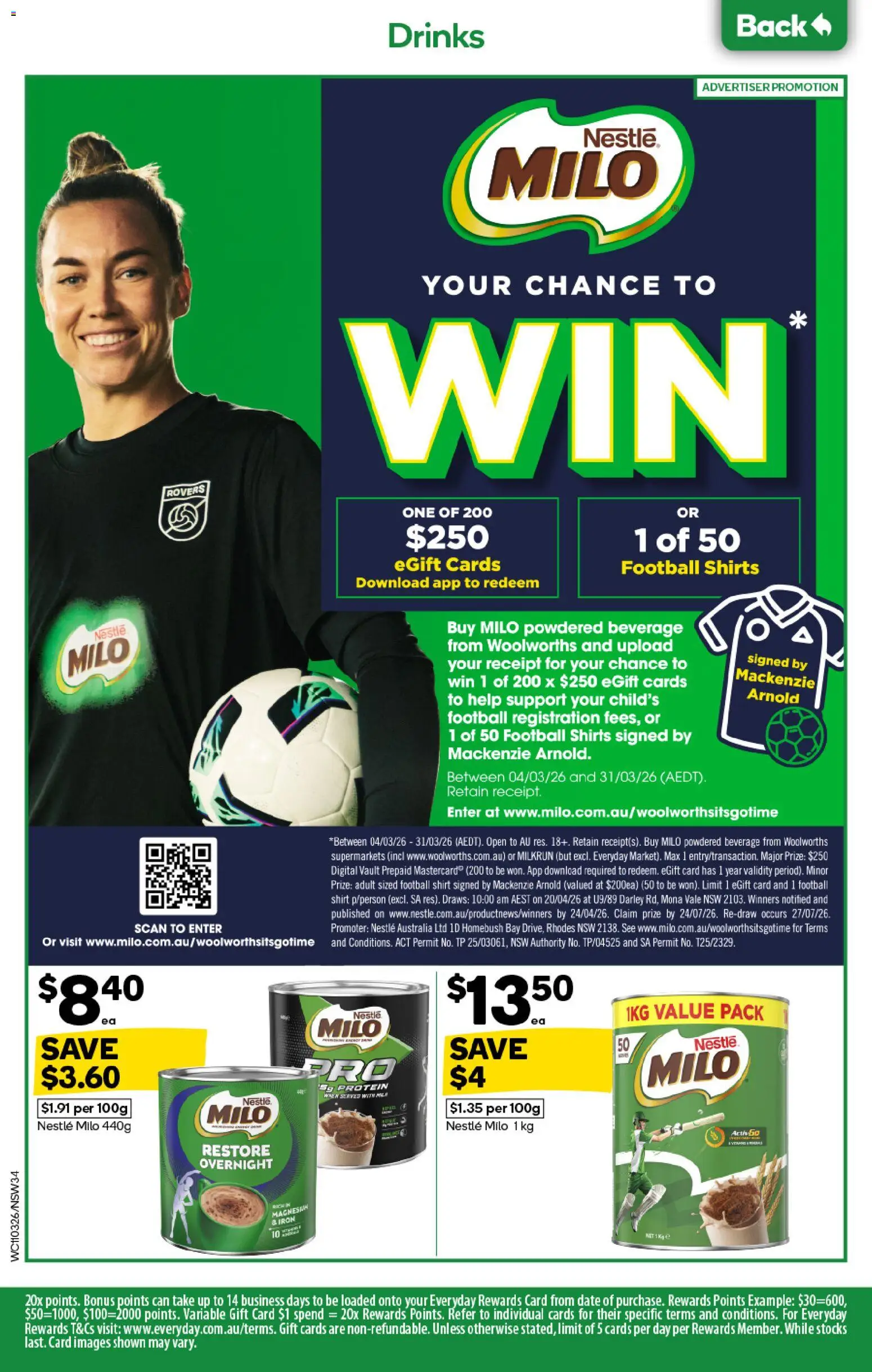 Woolworths catalogue - valid from 11.03.2026 | Page: 34 | Products: Shirt, Date, Digital, Iron