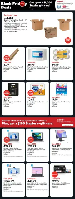Preview of Staples - Black Friday  from shop Staples valid from 14.11.2025 | Page: 3