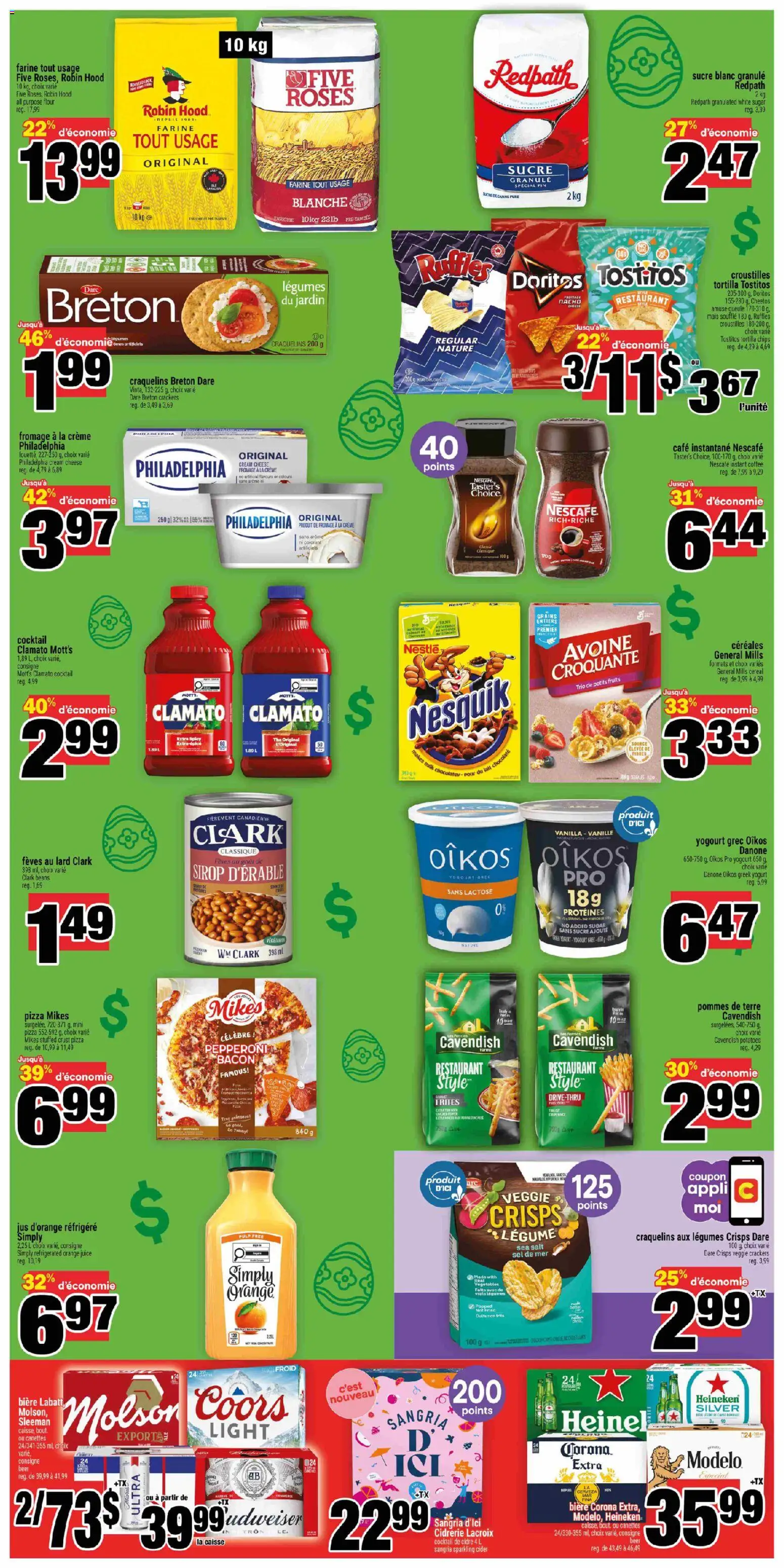 Super C flyer valid from 02.04.2026 | Page: 3 | Products: Chips, Cream, Yogurt, Pizza