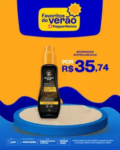 Pague Menos - Catálogo atual - Pré-Visualização do folheto da loja Pague Menos, válido de 31.12.2025 | Página: 3 | Produtos: Bronzeador