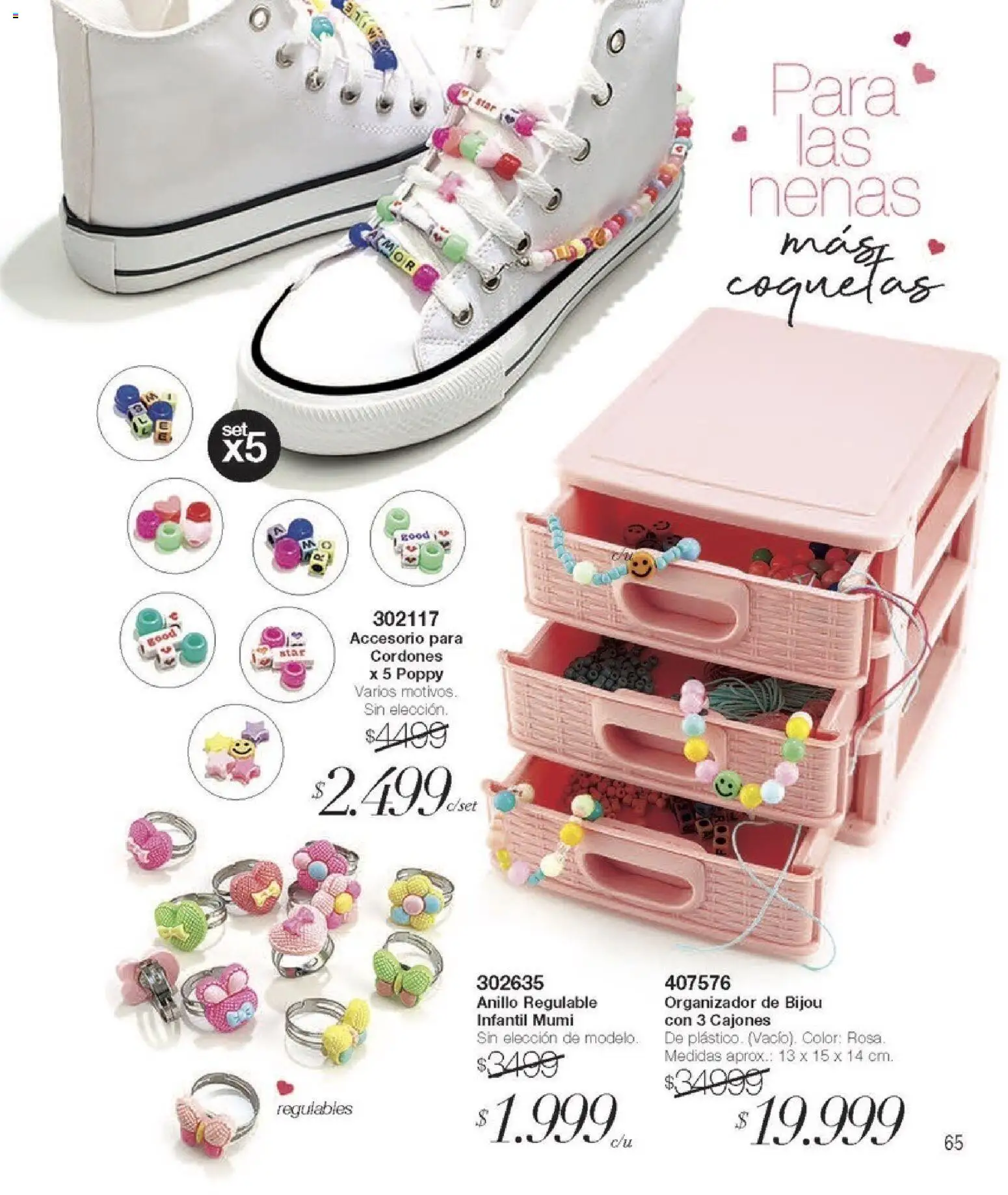 Violetta - Violetta Cosméticos │ válido desde el 09.03.2026 | Página: 356 | Productos: Organizador, Anillo, Cordones