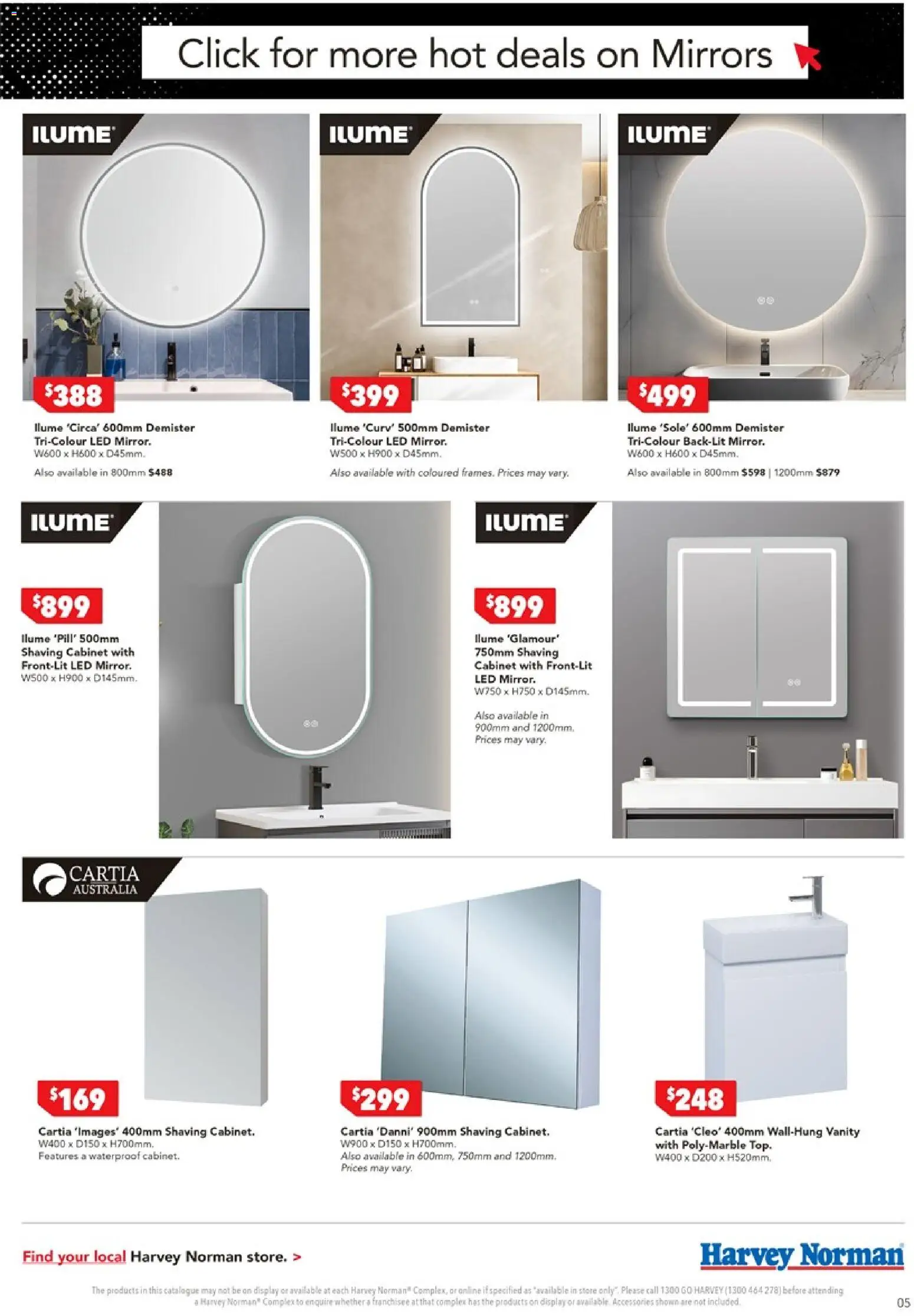 Harvey Norman catalogue - valid from 13.11.2025 | Page: 5 | Products: Cabinet, Accessories