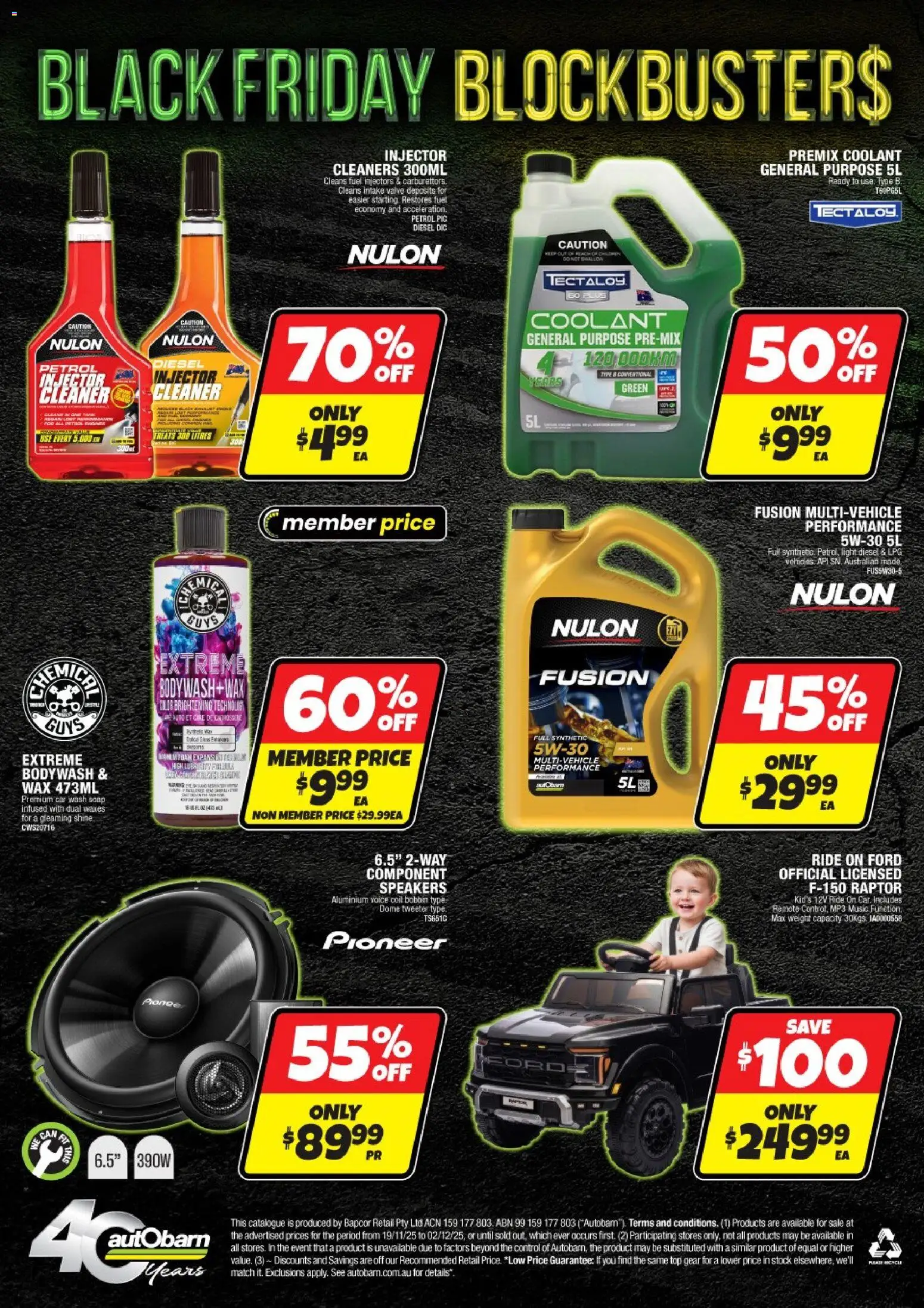 Autobarn catalogue - valid from 19.11.2025 | Page: 8 | Products: Light, Soap, Mp3, Weight