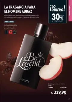 Vista previa de Oriflame Buen Fin, nuevo folleto de la tienda, válido en México a partir del 25.10.2025 | Página: 63 | Productos: Manzana, Fragancia, Eau de toilette