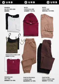 Vista previa Jumbo - Catálogo URB | Otoño & Invierno válido desde el 17.04.2026 | Página: 12 | Productos: Remera, Buzo, Musculosa
