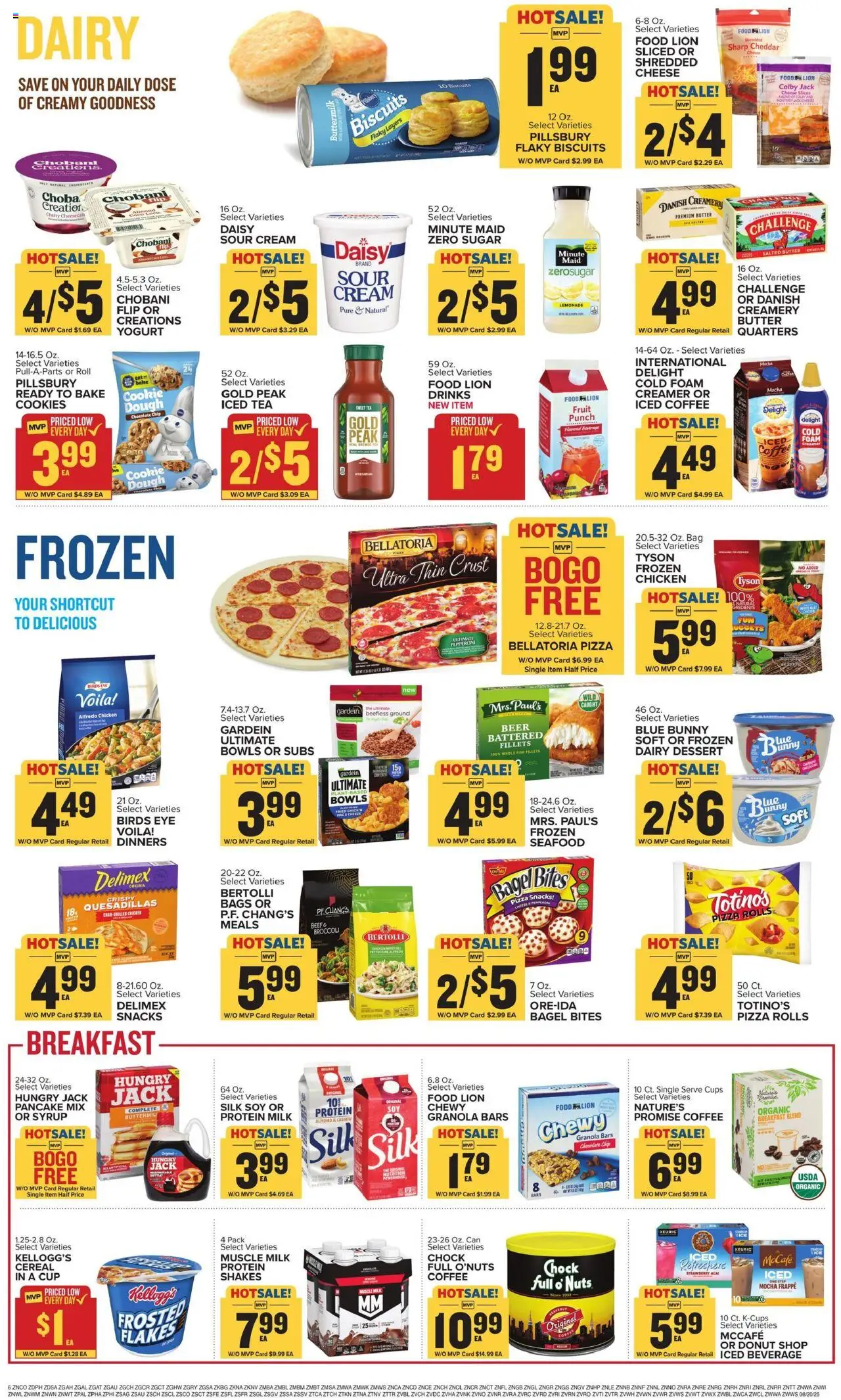 Food Lion Weekly Ad - valid from 20.08.2025 | Page: 11 | Products: Butter, Beer, Flakes, Bag
