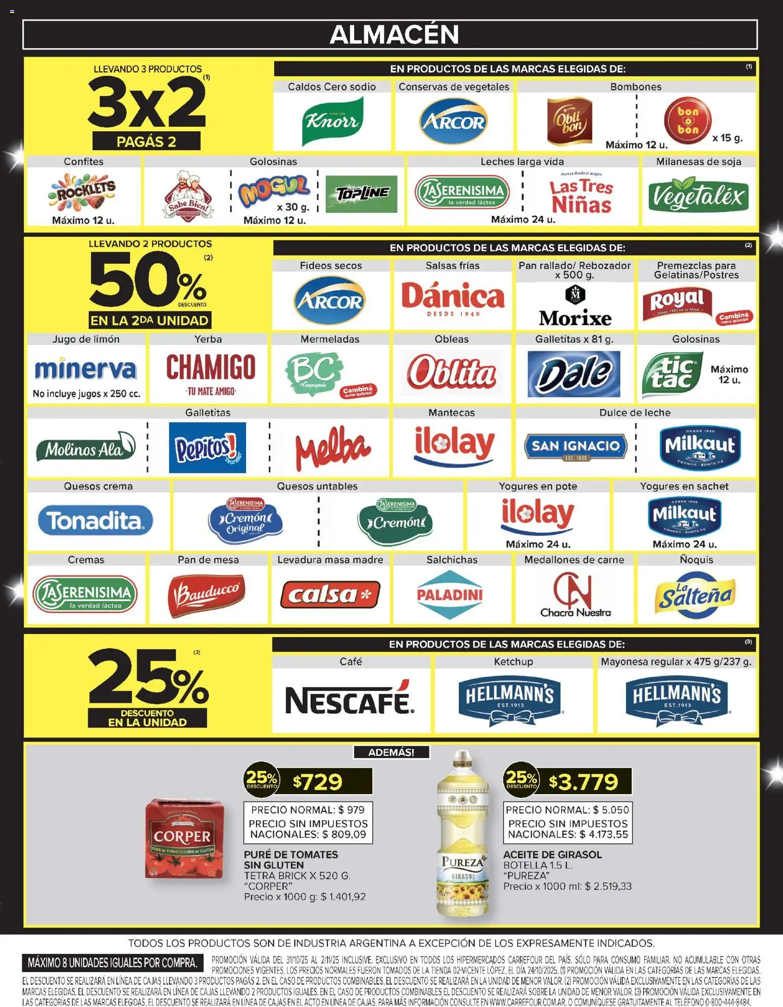 Carrefour -Ofertas - Catamarca │ válido desde el 31.10.2025 | Página: 5 | Productos: Caso, Mate, Mesa, Dulce de leche