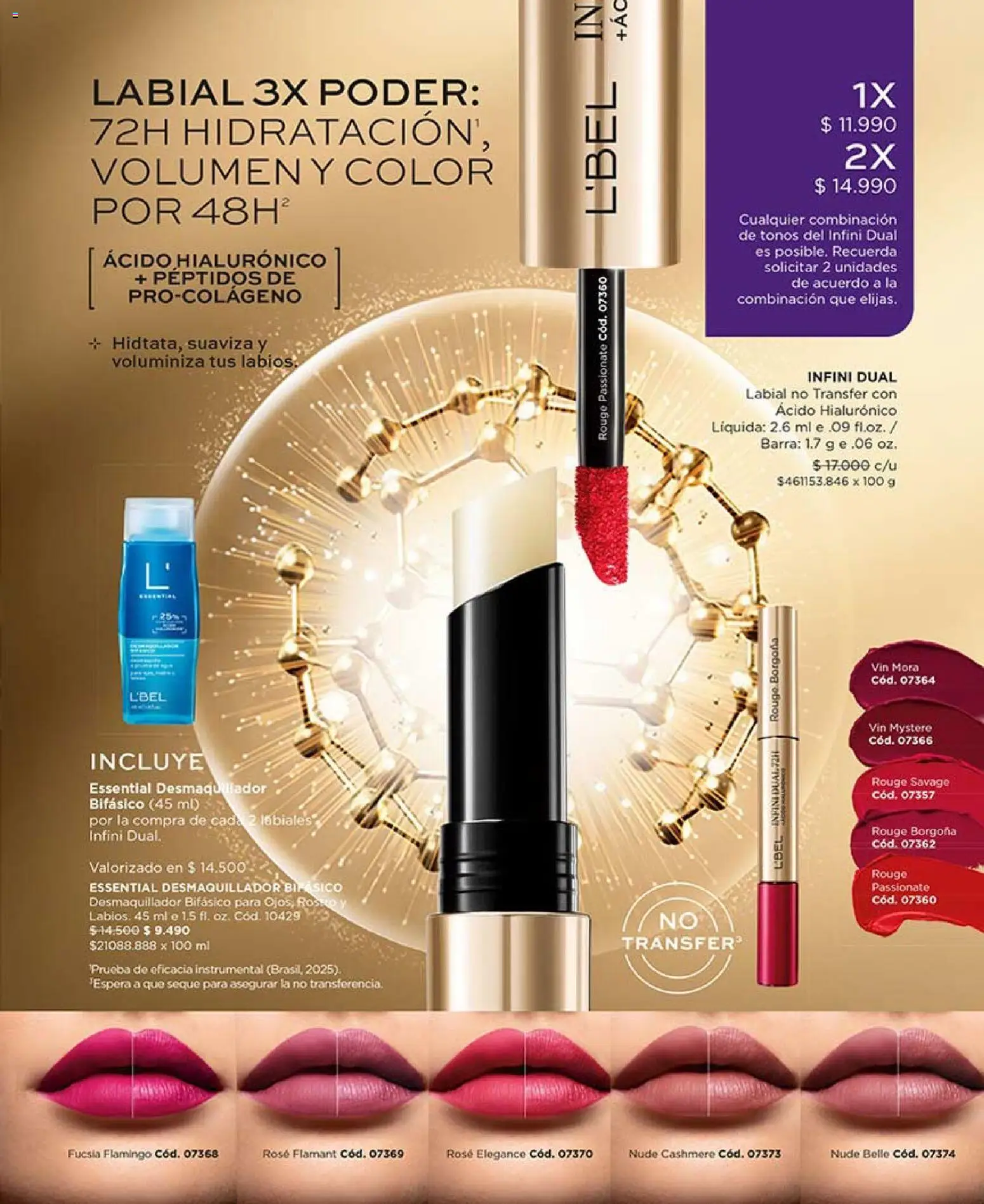 Catálogo L'Bel Campaña 6 │ válido desde el 31.03.2026 | Página: 71 | Productos: Labial