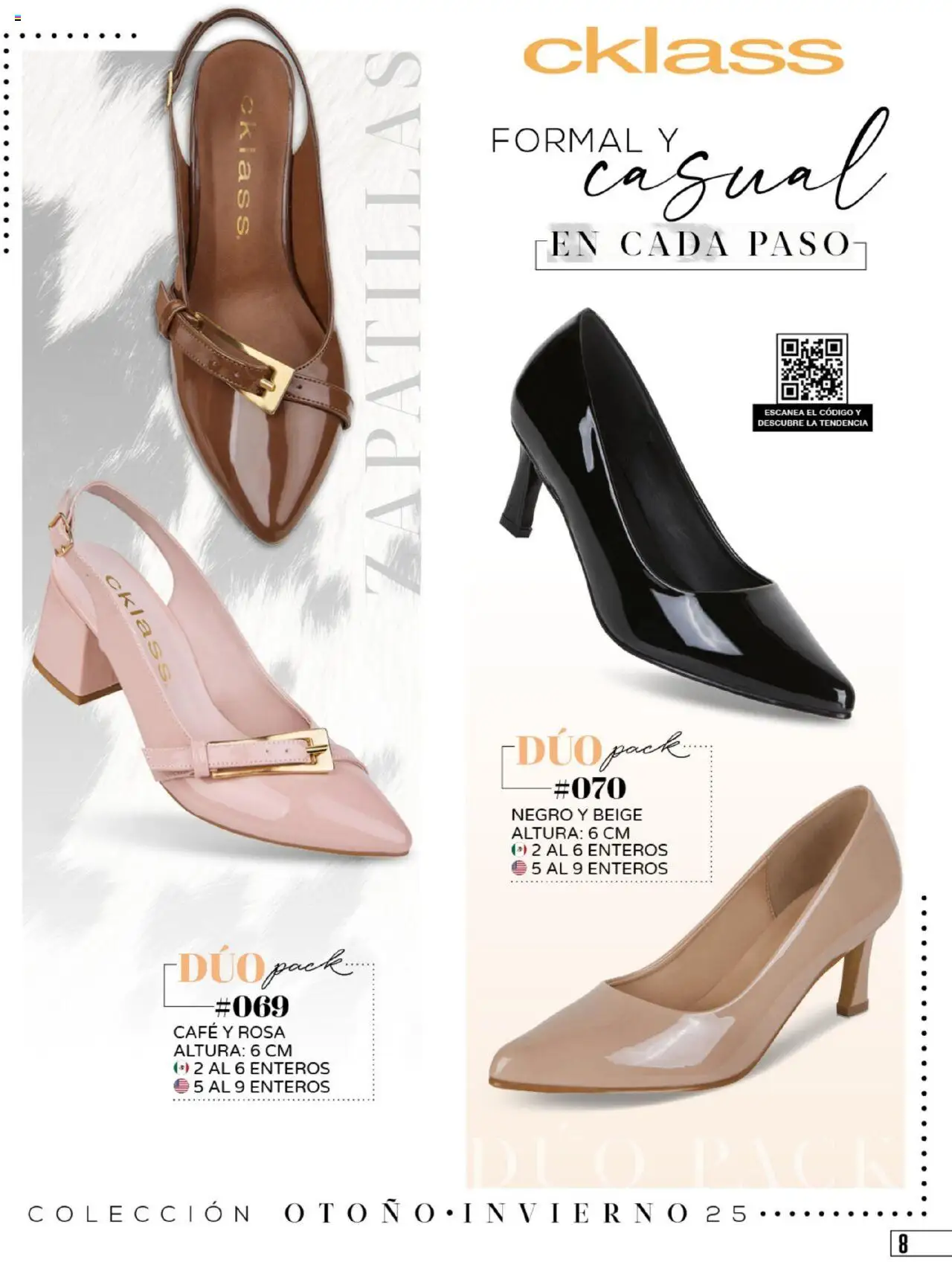 Nuevas ofertas de Cklass válidas en toda la República Mexicana desde el 14.07.2025. ¡Encuentra las mejores ofertas en Cklass catálogo Six y Duopack! | Página: 9 | Productos: Café, Zapatillas