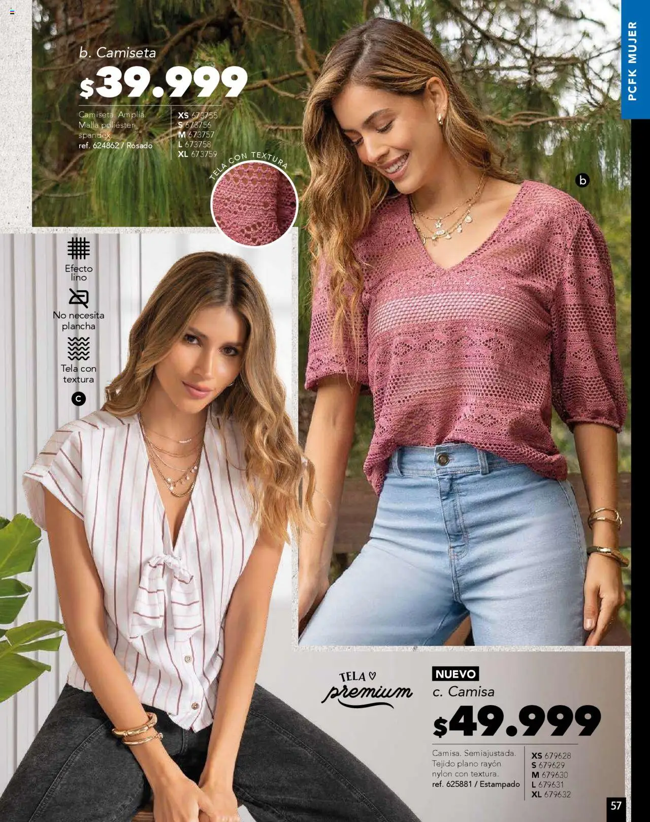 Pacifika revista - valida desde el 01.08.2025 | Página: 68 | Productos: Plancha, Camiseta, Camisa