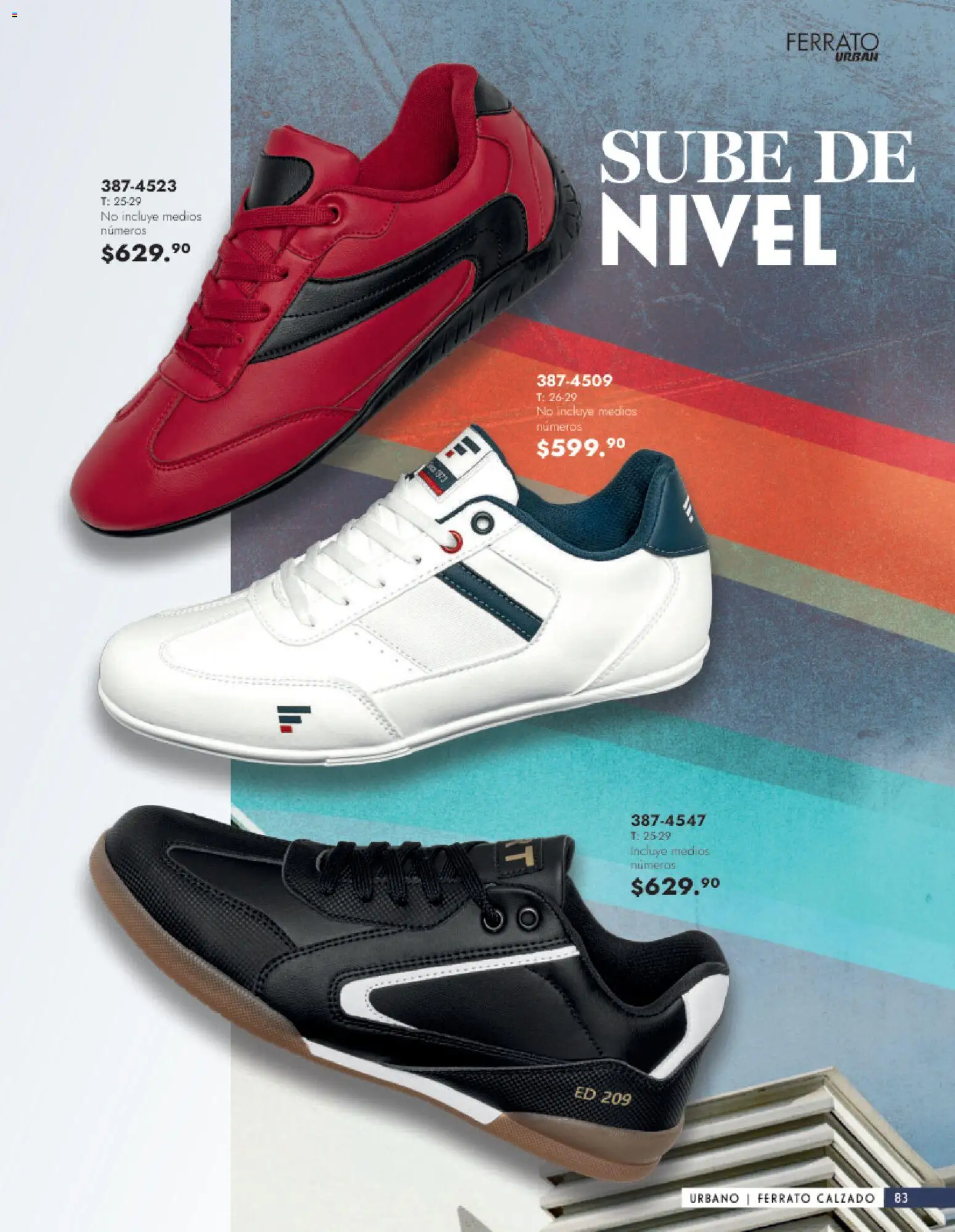 Nuevas ofertas de Andrea válidas en toda la República Mexicana desde el 25.01.2026. ¡Encuentra las mejores ofertas en Andrea catálogo Calzado Caballero! | Página: 83