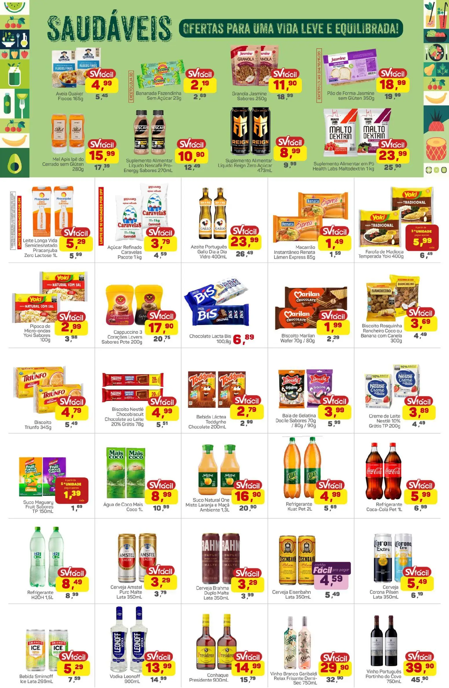 Supermercados São Vicente Folheto - válido de 21.11.2025 | Página: 3 | Produtos: Granola, Sal, Body, Gelatina