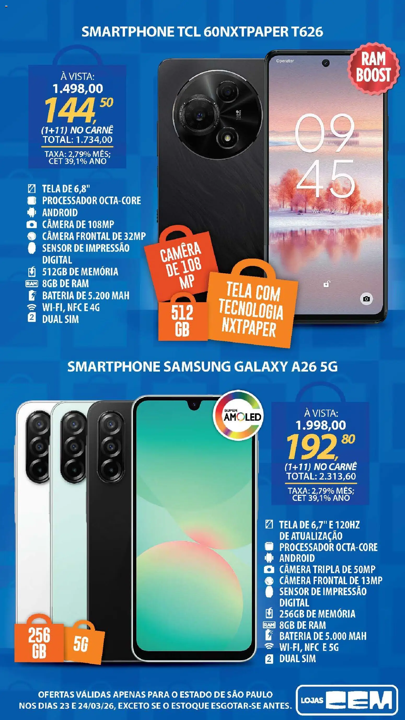 Lojas Cem Folheto - válido de 23.03.2026 | Página: 10