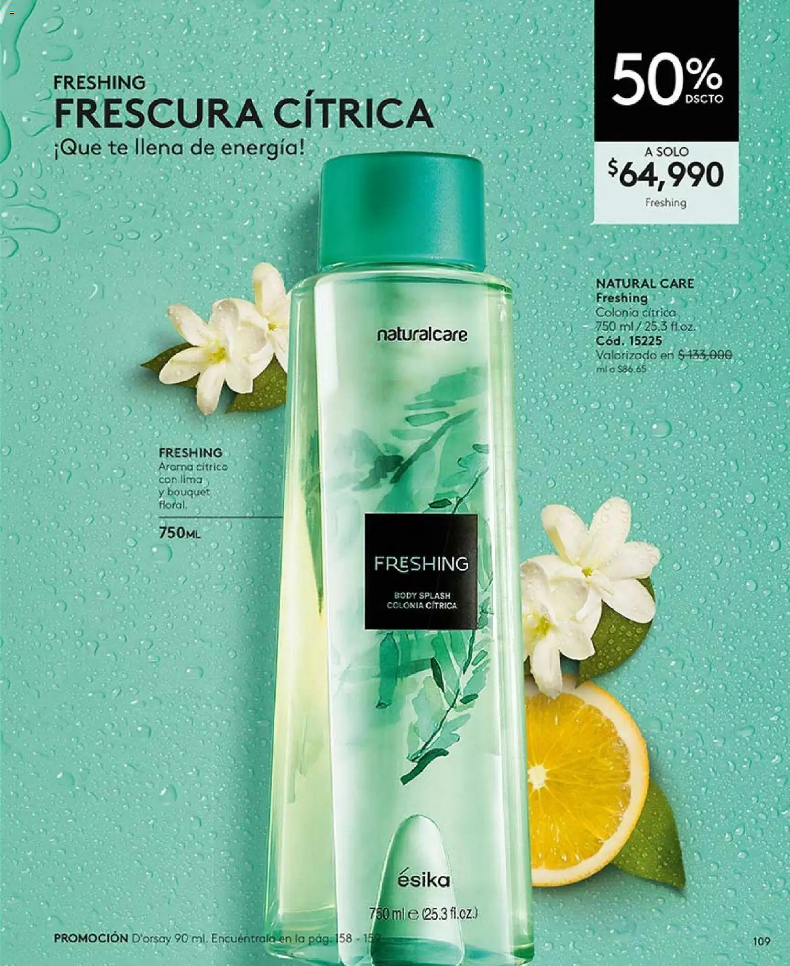 Ésika revista - valida desde el 01.01.2026 | Página: 109 | Productos: Té, Body