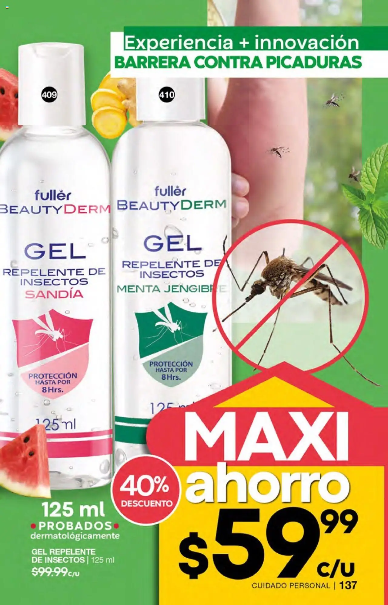 Nuevas ofertas de Fuller válidas en toda la República Mexicana desde el 01.10.2025. ¡Encuentra las mejores ofertas en Fuller - Campaña 13 2025! | Página: 137 | Productos: Sandía, Repelente