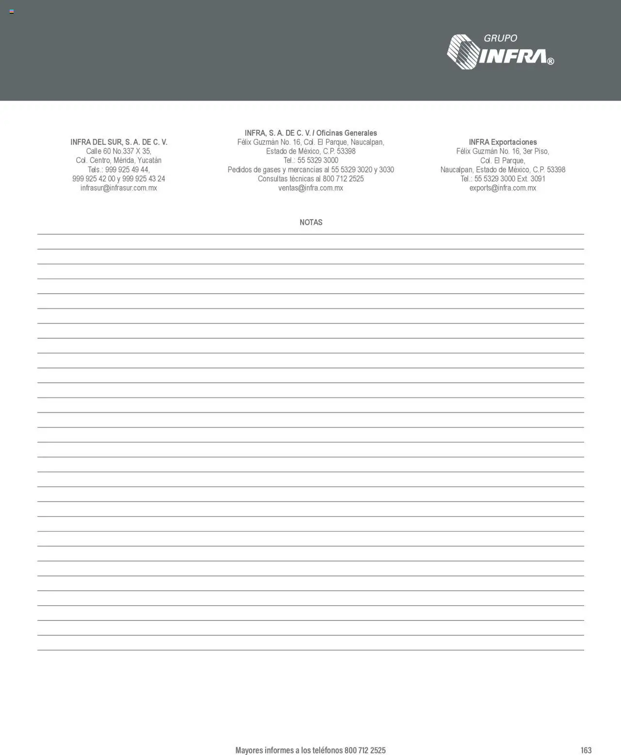 Nuevas ofertas de Infra válidas en toda la República Mexicana desde el 07.01.2025. ¡Encuentra las mejores ofertas en Infra catálogo Información técnica! | Página: 13