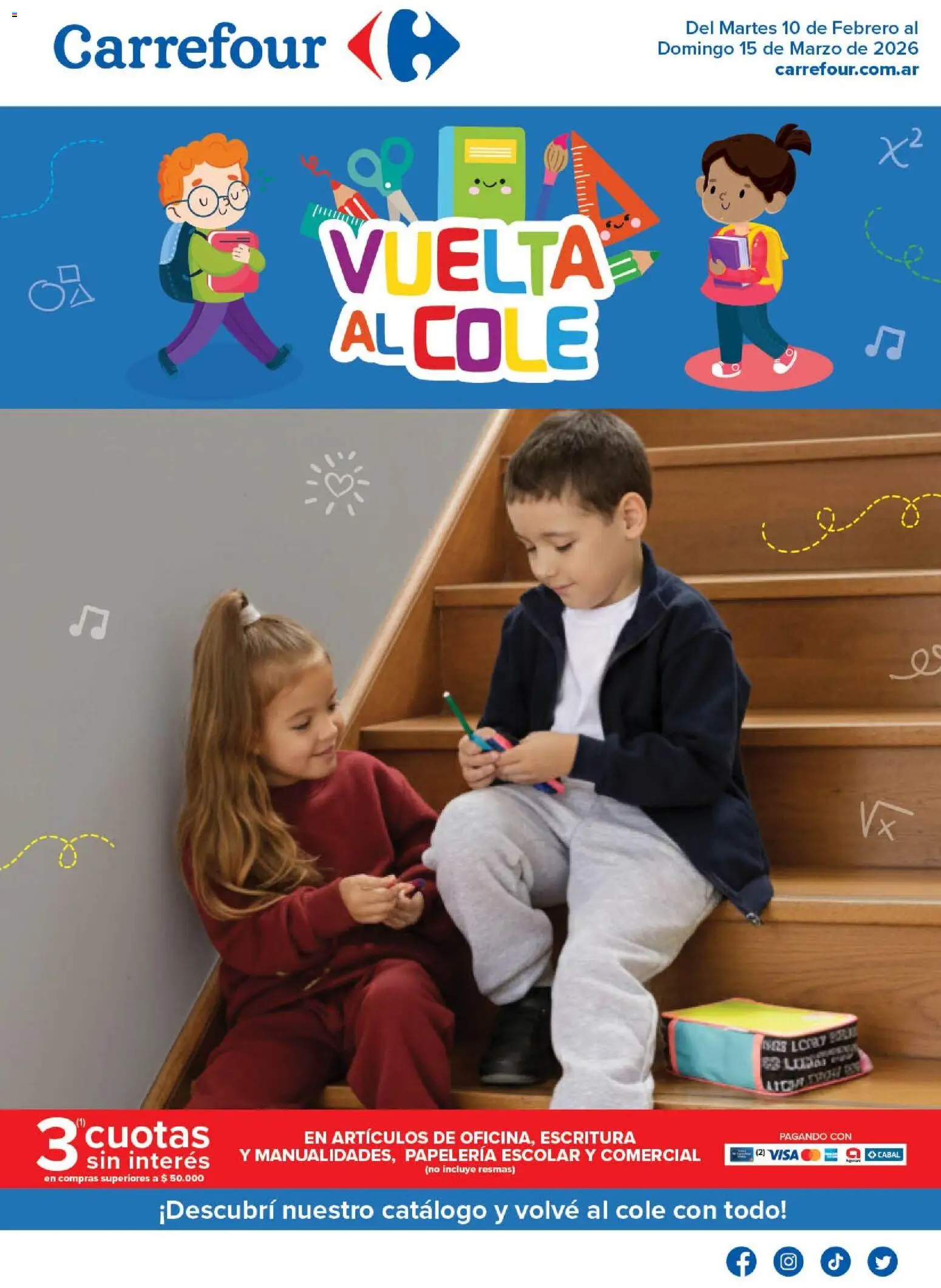 Carrefour - Vuelta al Cole  │ válido desde el 10.02.2026 | Página: 1