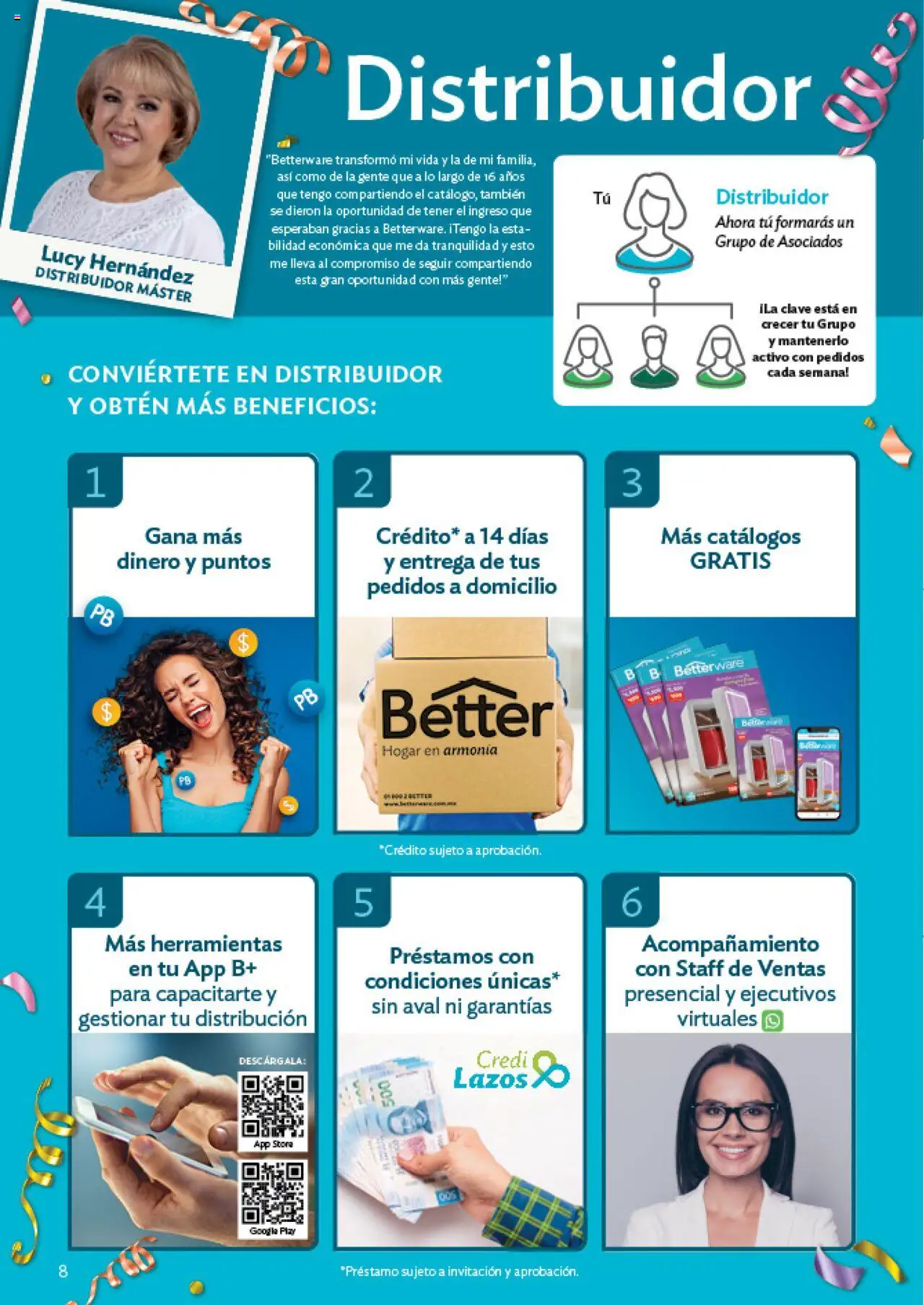 Nuevas ofertas de Betterware válidas en toda la República Mexicana desde el 03.06.2025. ¡Encuentra las mejores ofertas en Betterware catálogo Oportunidades! | Página: 8