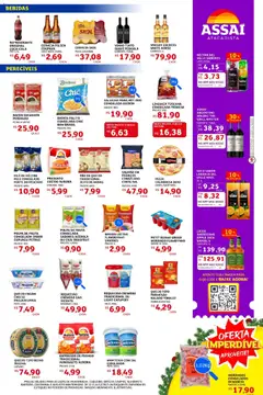 Encarte Assaí Atacadista - PA - Pré-Visualização do folheto da loja Assaí Atacadista, válido de 22.12.2025 | Página: 3 | Produtos: Salsicha, Presunto, Morangos, Frango