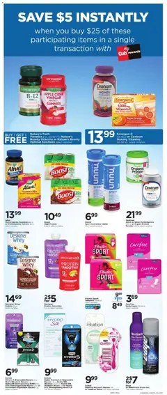 Preview of Cub Foods weekly ads valid from 26.04.2026 | Page: 5 | Products: Protein Powder, Powder, Tampons, Tablet