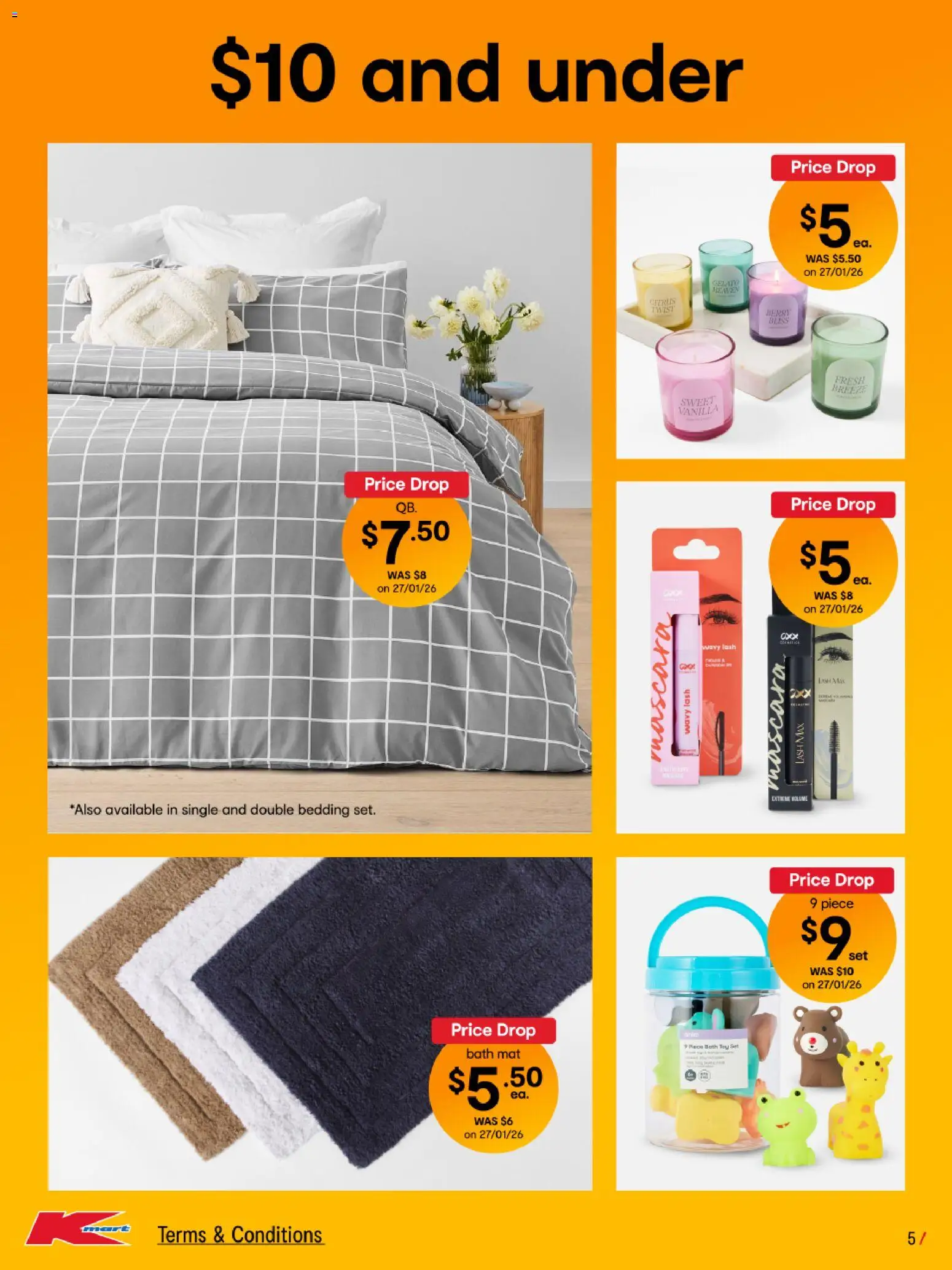 Kmart catalogue - valid from 05.02.2026 | Page: 5 | Products: Bath, Mascara