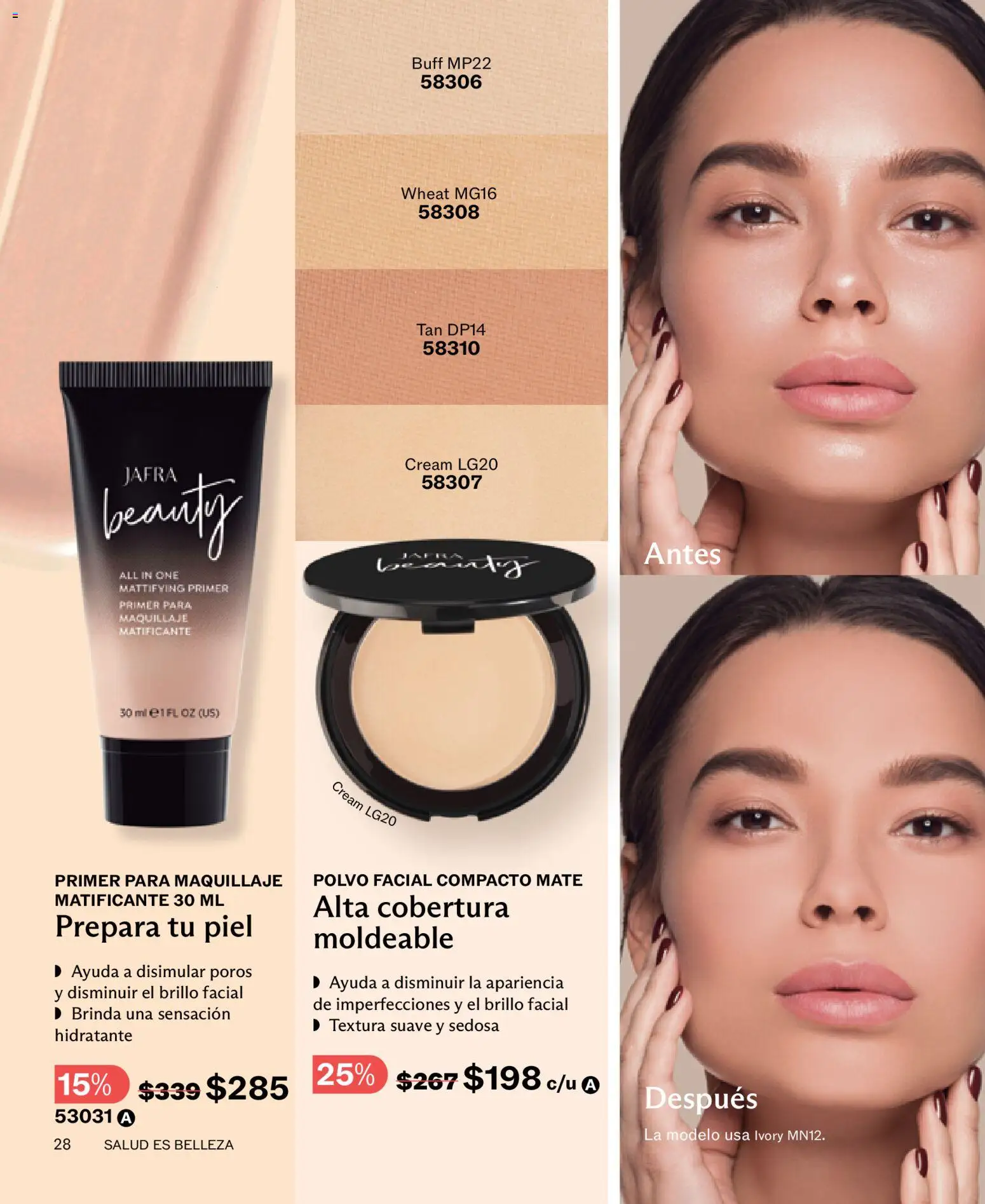 Nuevas ofertas de JAFRA válidas en toda la República Mexicana desde el 01.01.2026. ¡Encuentra las mejores ofertas en JAFRA catálogo! | Página: 28