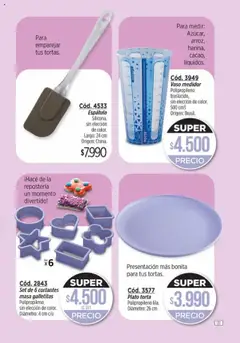 Vista previa Catálogo Amodil Campaña 17/2025 válido desde el 14.10.2025 | Página: 131 | Productos: Galletitas, Espatula, Torta, Vaso medidor