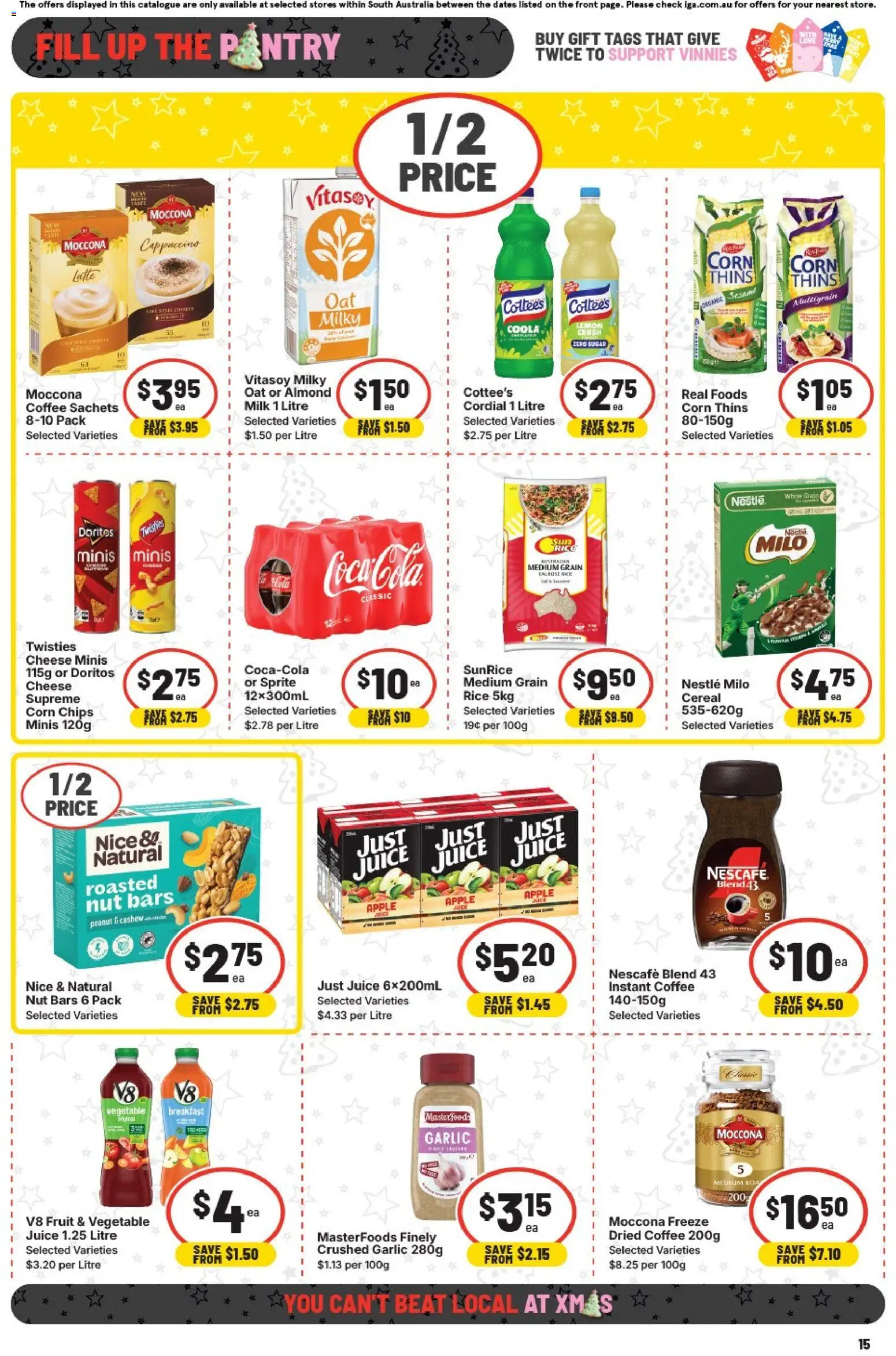 IGA catalogue - valid from 26.11.2025 | Page: 11 | Products: Cereal, Sugar, Garlic, Nescafe