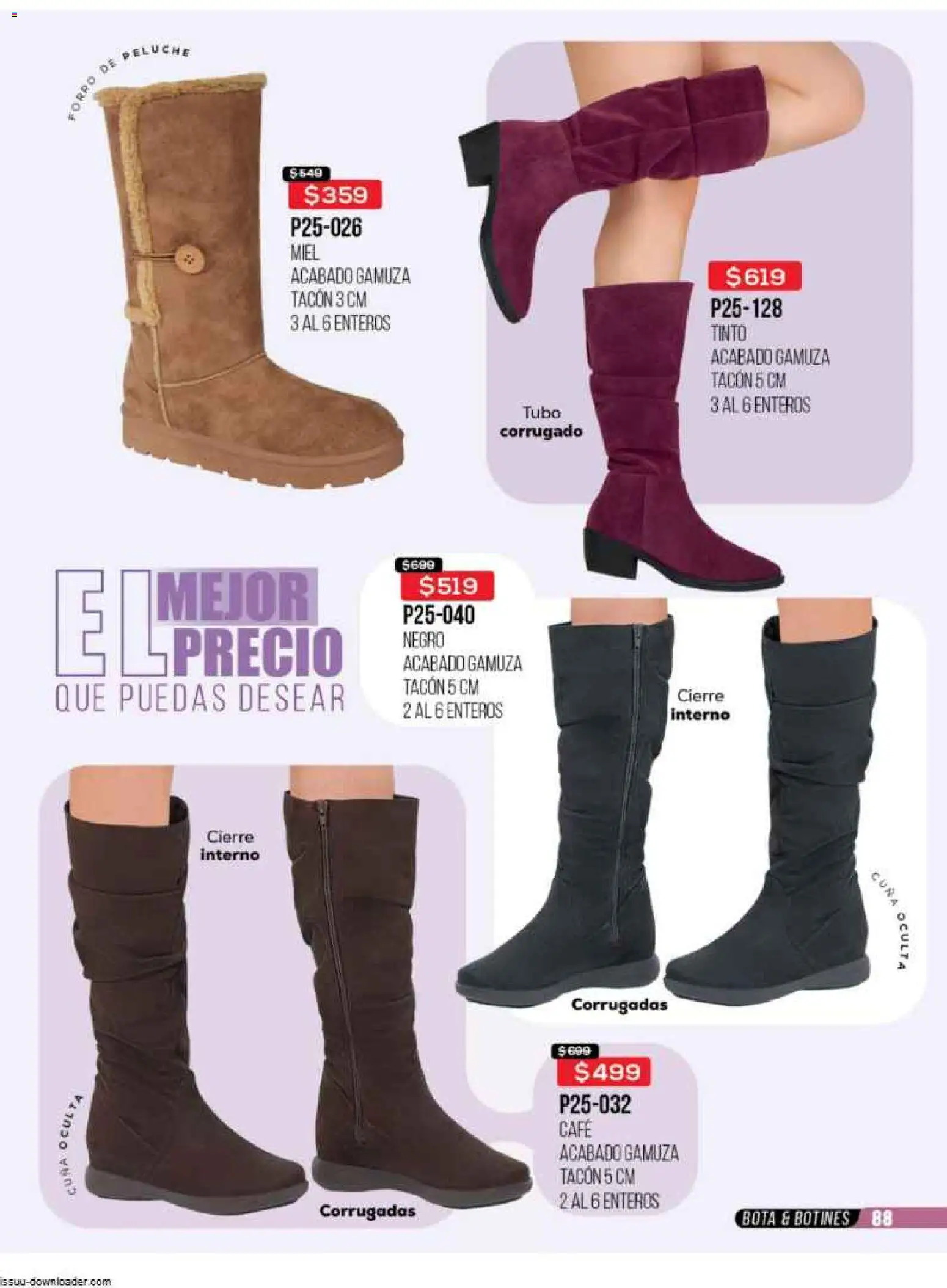 Nuevas ofertas de Cklass válidas en toda la República Mexicana desde el 31.10.2025. ¡Encuentra las mejores ofertas en Cklass catálogo Super Rebajas Ropa! | Página: 362 | Productos: Café, Gamuza, Cuna, Botines