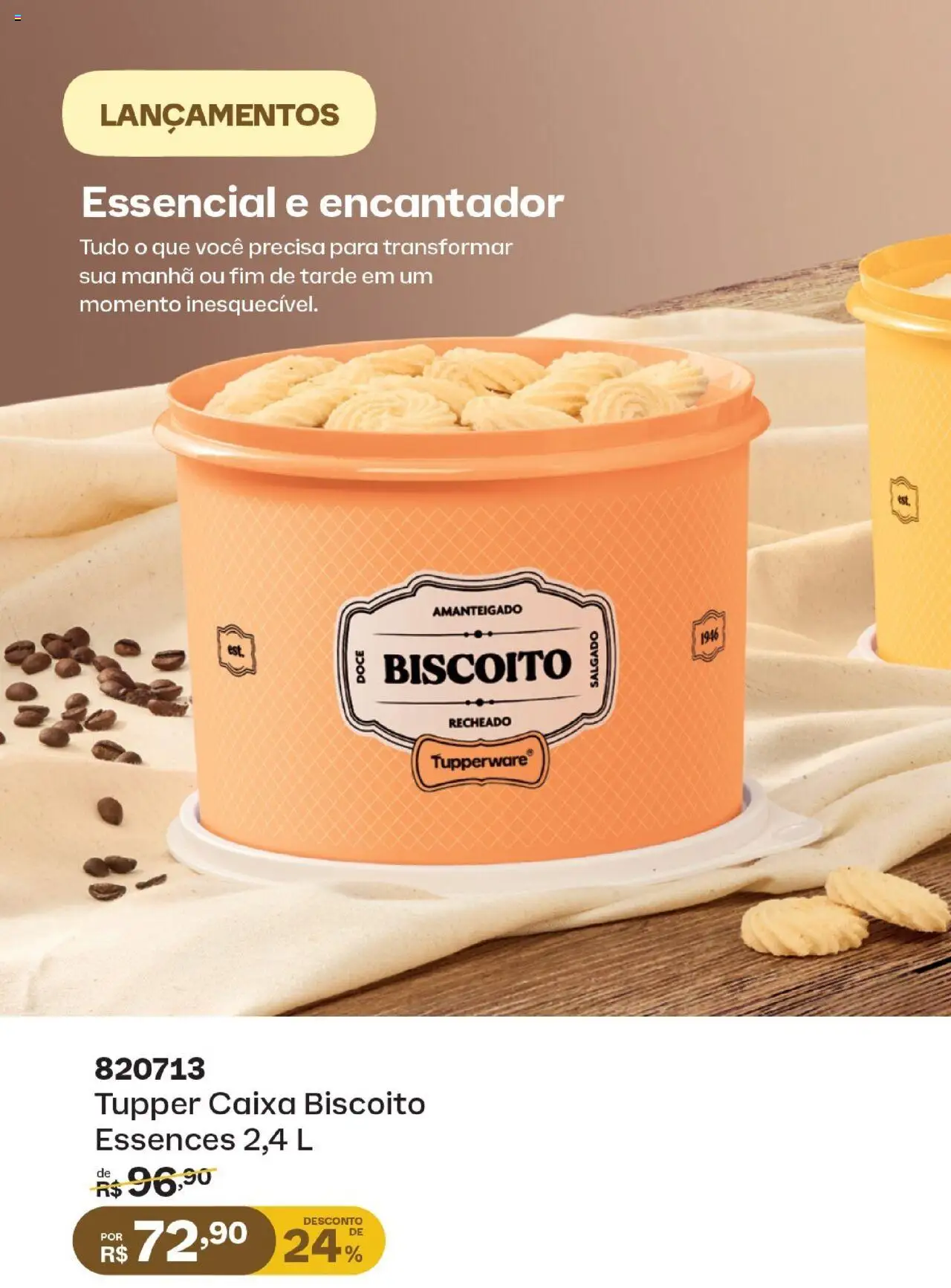 Tupperware Folheto - válido de 01.09.2025 | Página: 24 | Produtos: Biscoito, Caixa