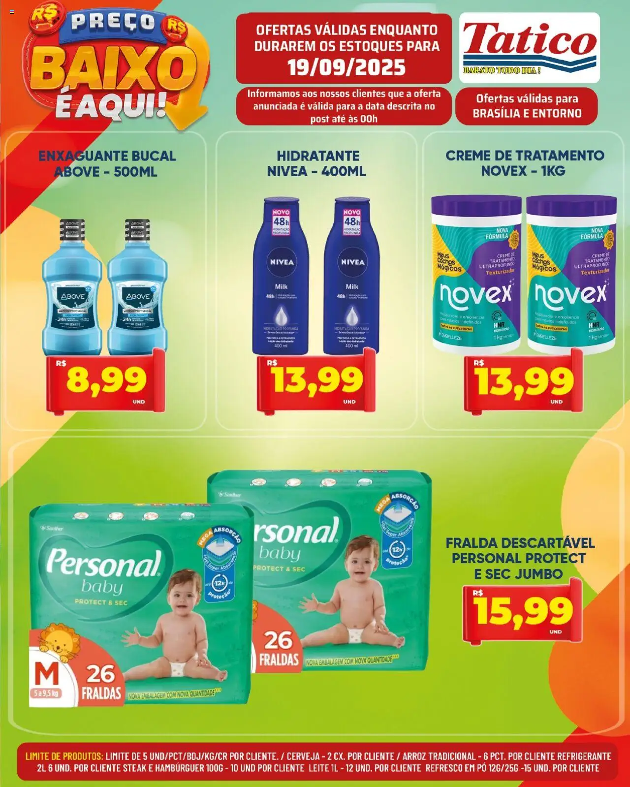 Tatico Folheto - válido de 19.09.2025 | Página: 15 | Produtos: Pó, Refresco, Cerveja, Baixo