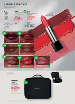 O Boticário - Ciclo 05/2026 - Pré-Visualização do folheto da loja O Boticário, válido de 23.03.2026 | Página: 133 | Produtos: Batom