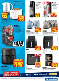 Preview of The Good Guys  Catalogue  - valid from 11.02.2026 | Page: 17 | Products: Juice, Grill, Kettle, Toaster
