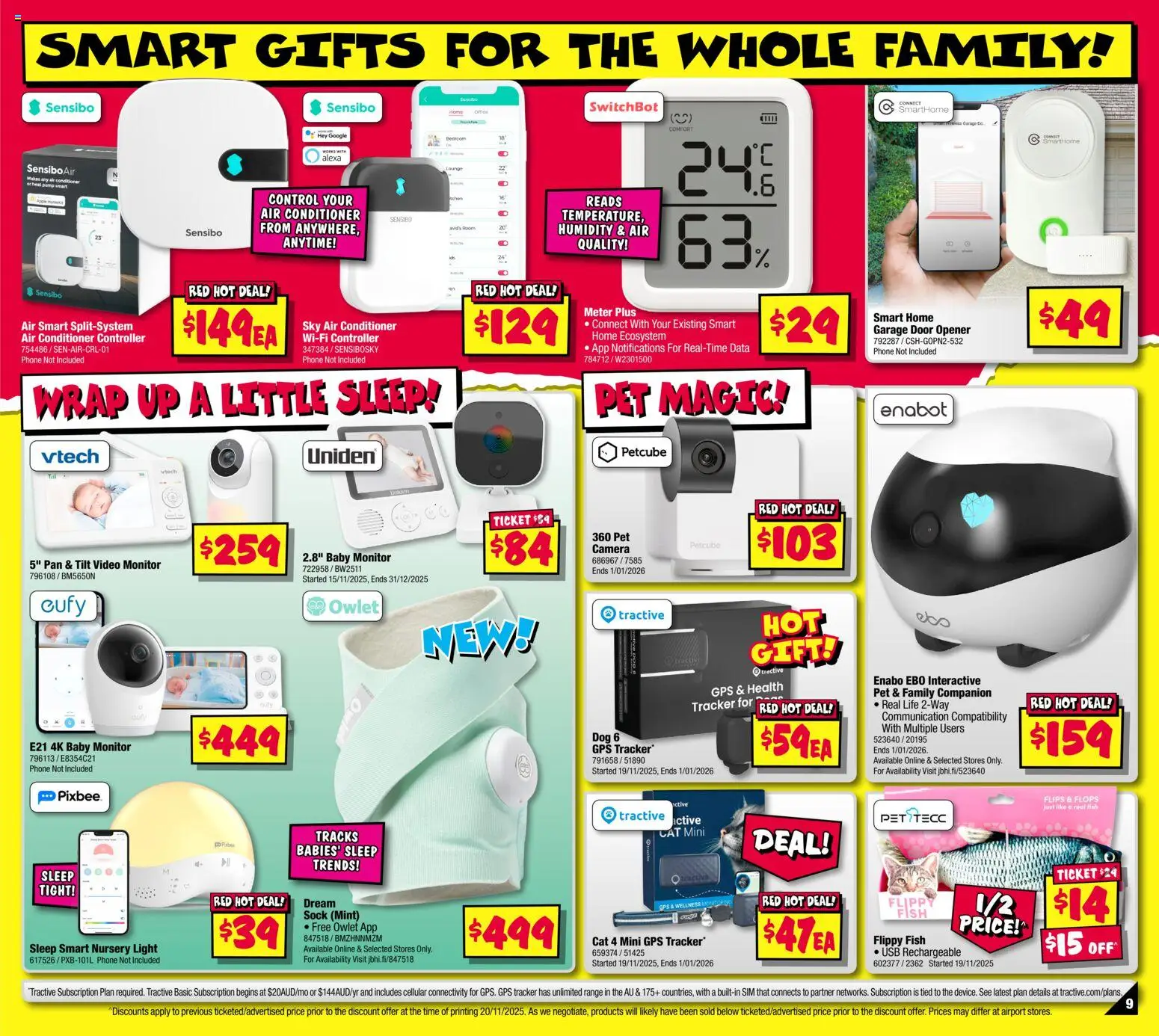 JB Hi-Fi catalogue - valid from 04.12.2025 | Page: 9 | Products: Door, Fish, Phone, Monitor