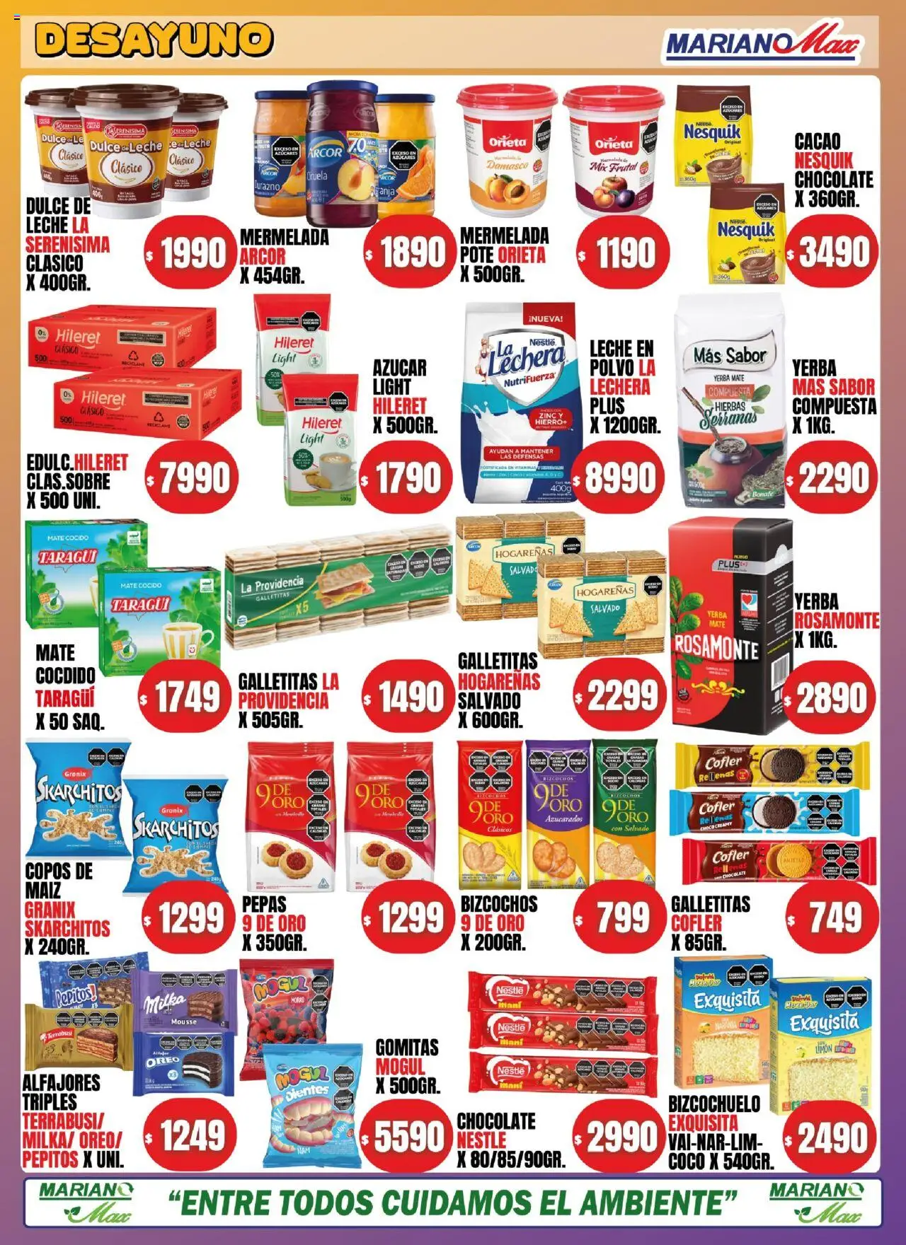 Mariano Max - Catálogo │ válido desde el 17.09.2025 | Página: 3 | Productos: Galletitas, Mani, Mousse, Mate cocido
