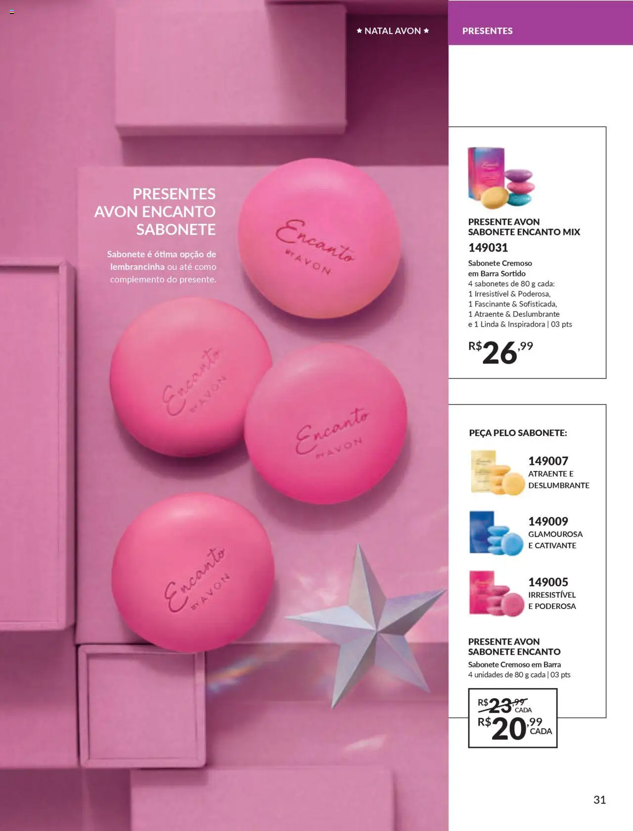 Avon Folheto - válido de 07.10.2025 | Página: 31 | Produtos: Sabonete