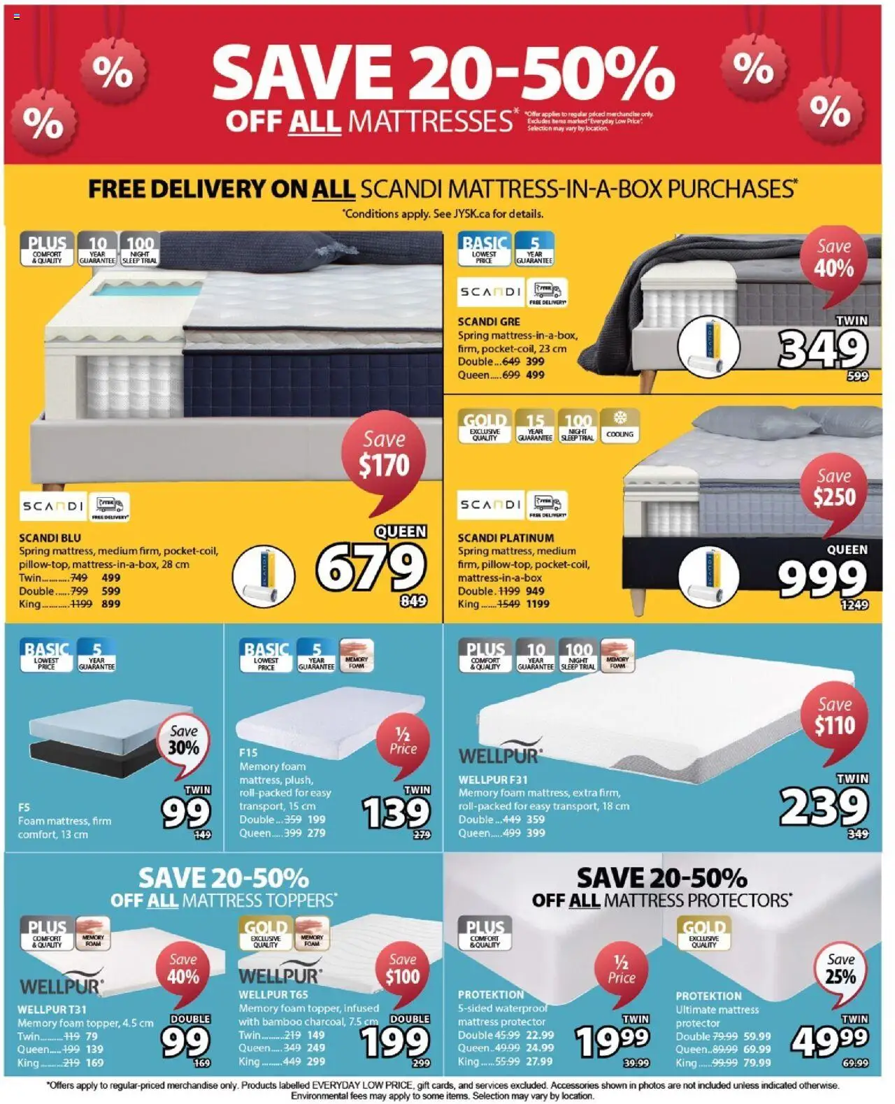 JYSK flyer valid from 21.08.2025 | Page: 9 | Products: Mattress