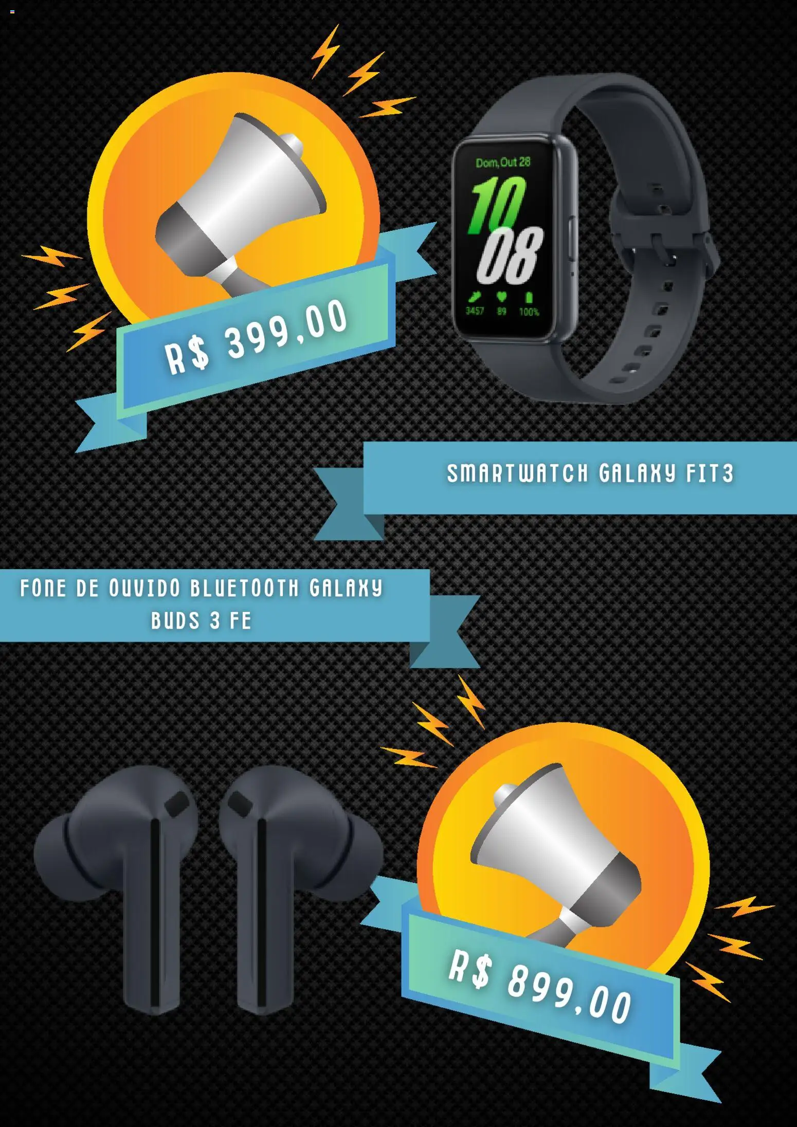 Claro Folheto - válido de 07.11.2025 | Página: 5 | Produtos: Smartwatch, Fone de ouvido