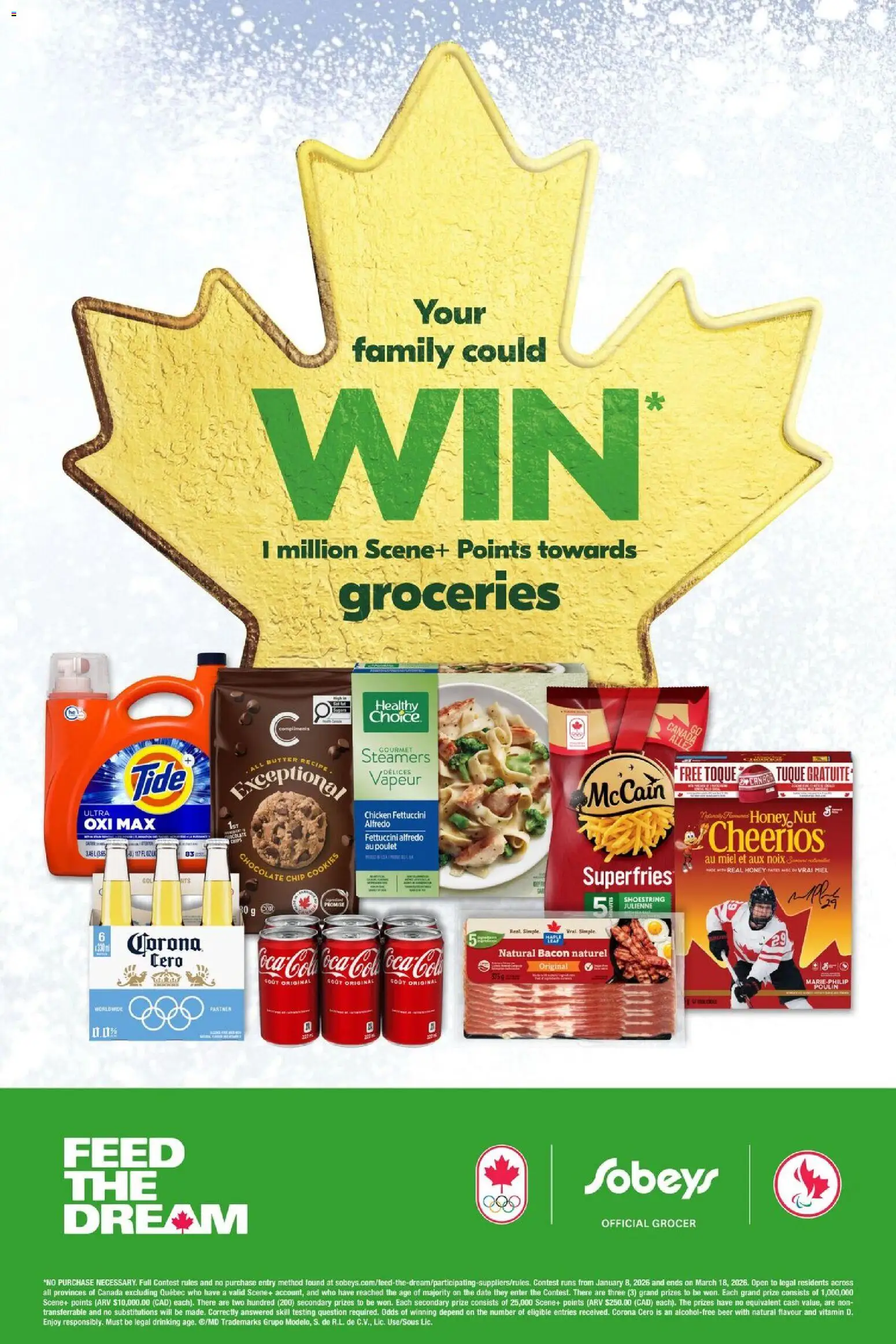 Sobeys flyer valid from 15.01.2026 | Page: 13 | Products: Beer, Chicken