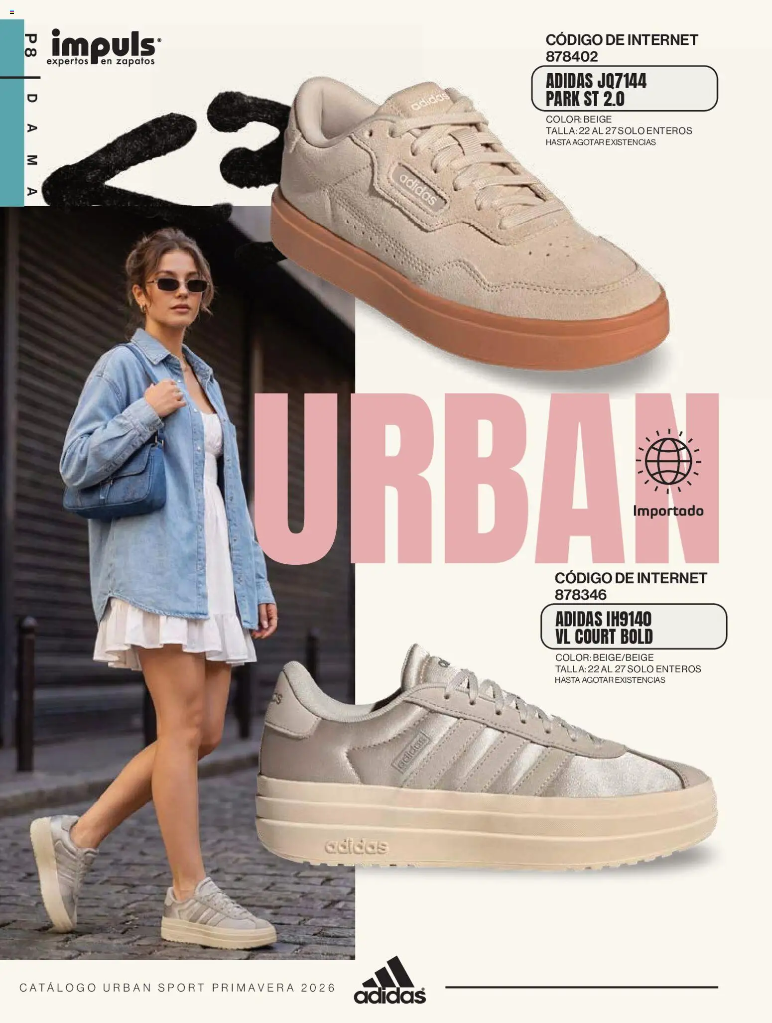 Nuevas ofertas de Impuls válidas en toda la República Mexicana desde el 01.03.2026. ¡Encuentra las mejores ofertas en Impuls catálogo Urban Sport! | Página: 10 | Productos: Zapatos