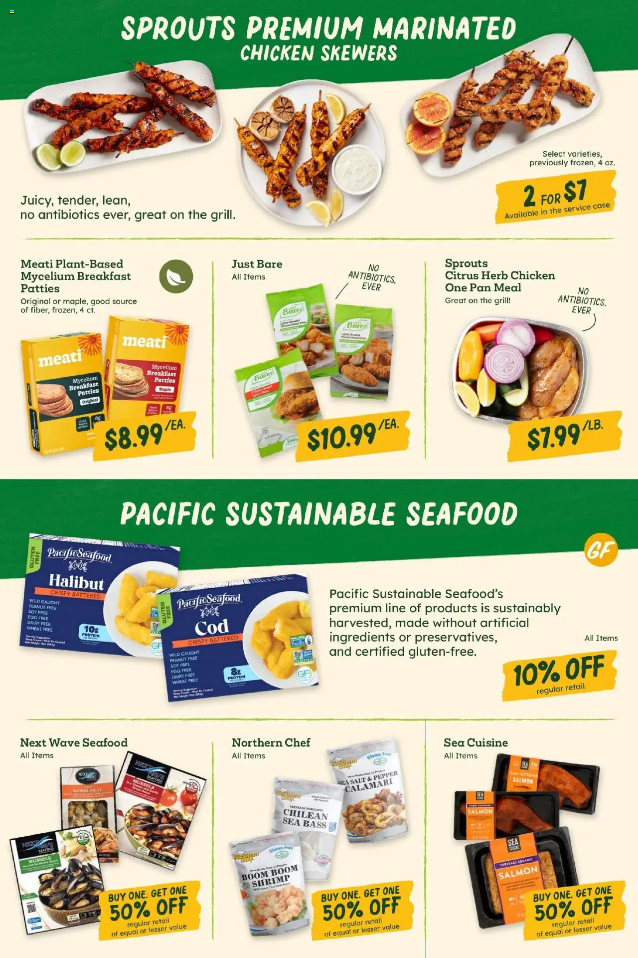 Sprouts Monthly Ad - valid from 31.07.2025 | Page: 31 | Products: Salt, Pepper, Seafood, Grill