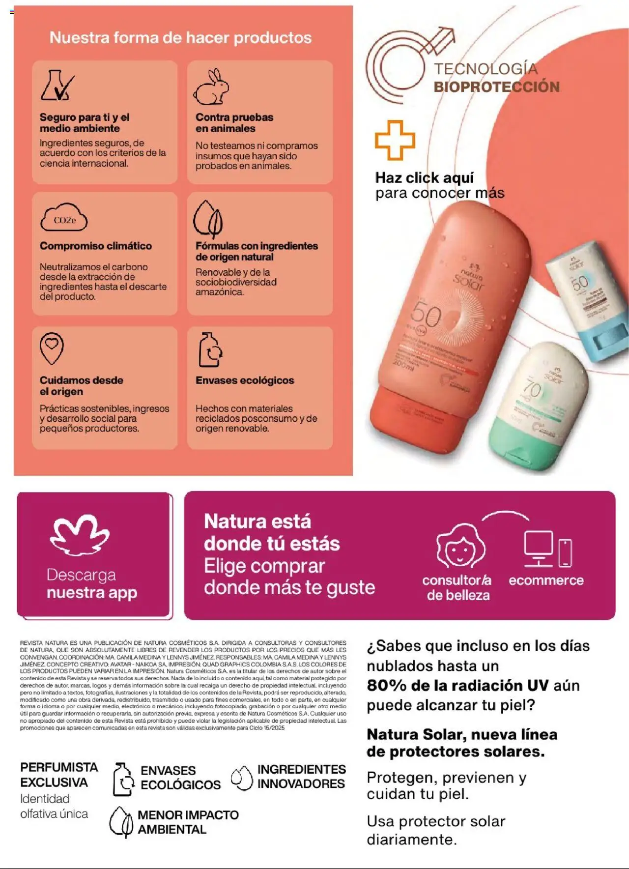 Natura revista - valida desde el 24.09.2025 | Página: 150 | Productos: Té, Magdalena, Sobre, Protector solar
