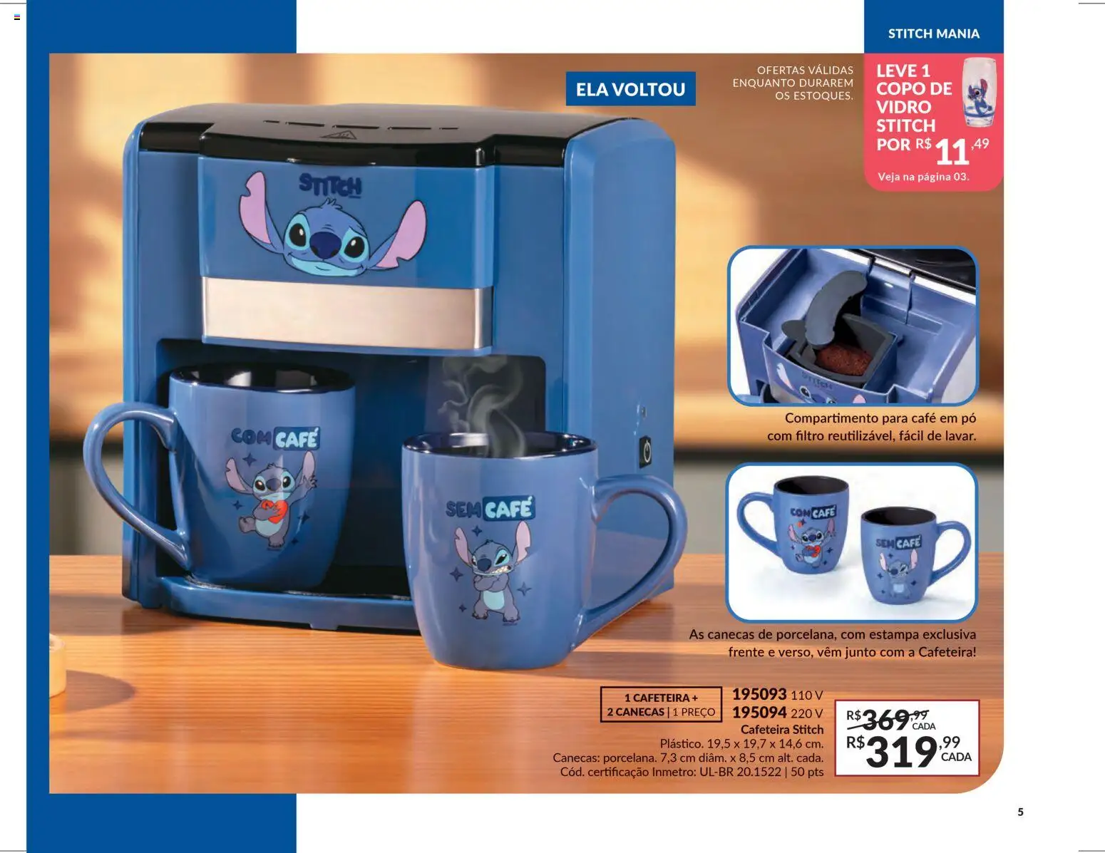 Avon Folheto - válido de 18.02.2026 | Página: 5 | Produtos: Pó, Cafeteira, Café