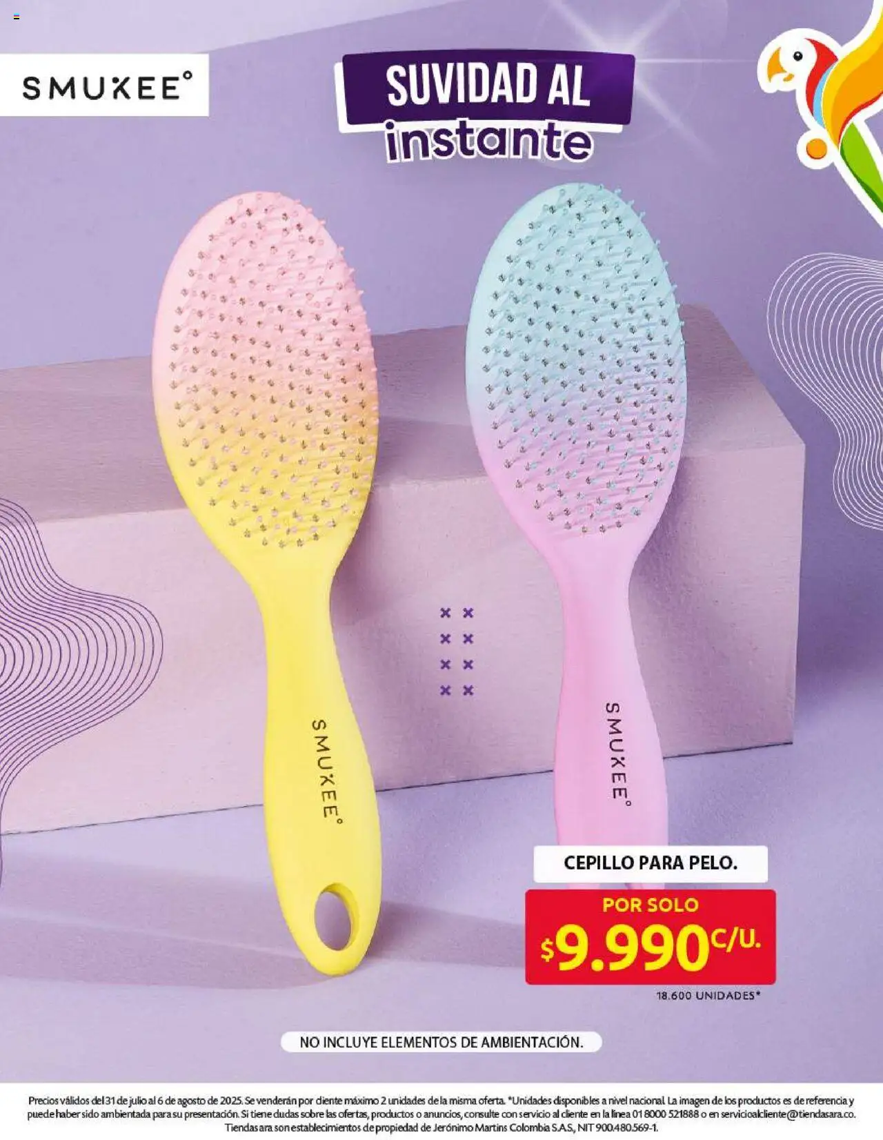 Ara revista - valida desde el 31.07.2025 | Página: 8 | Productos: Sobre, Cepillo
